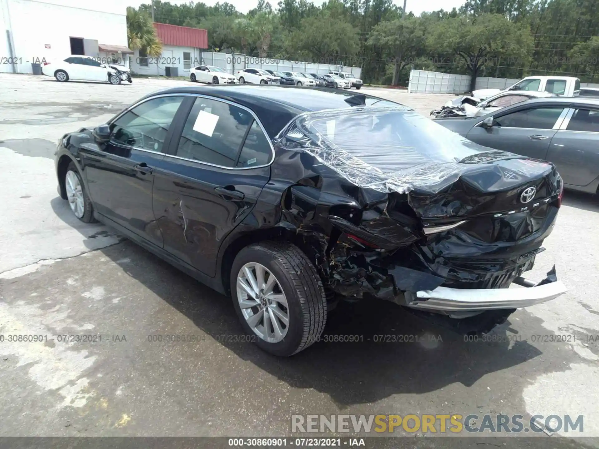 3 Photograph of a damaged car 4T1C11AK1MU552939 TOYOTA CAMRY 2021