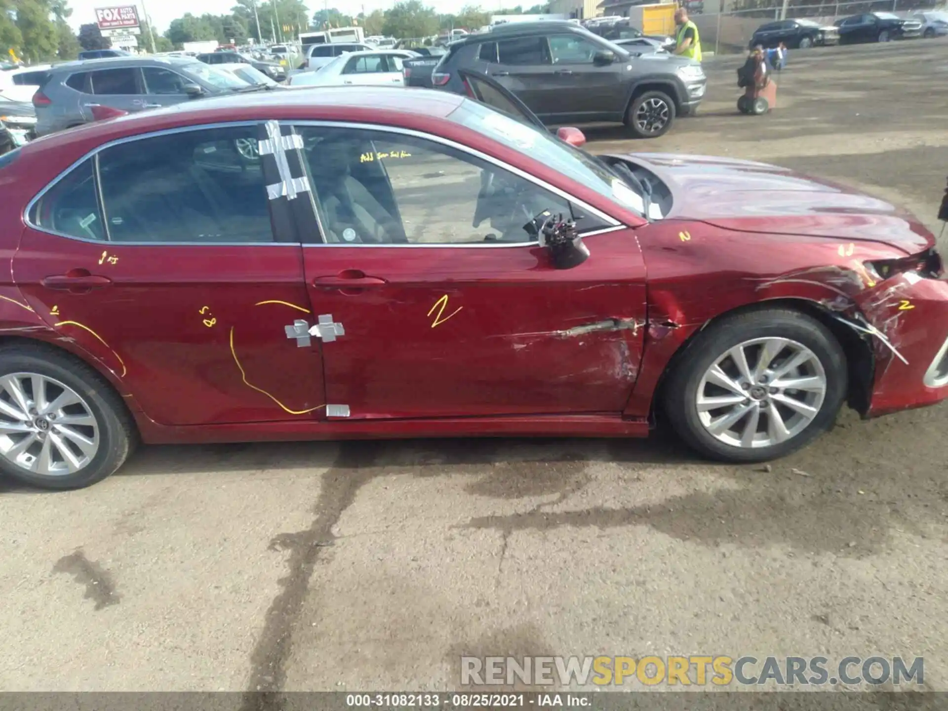 6 Photograph of a damaged car 4T1C11AK1MU553525 TOYOTA CAMRY 2021