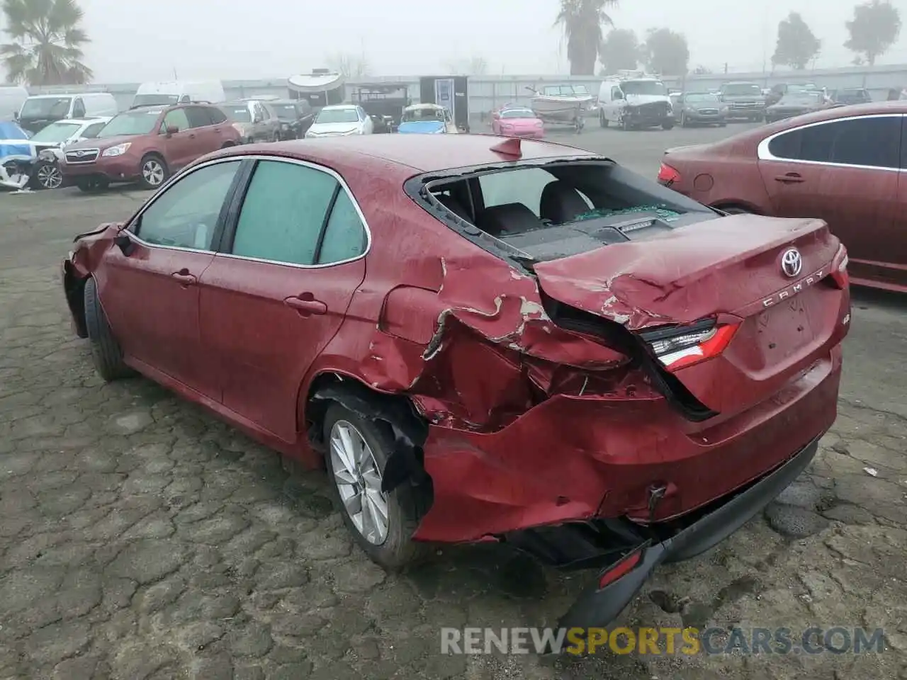 2 Photograph of a damaged car 4T1C11AK1MU556084 TOYOTA CAMRY 2021