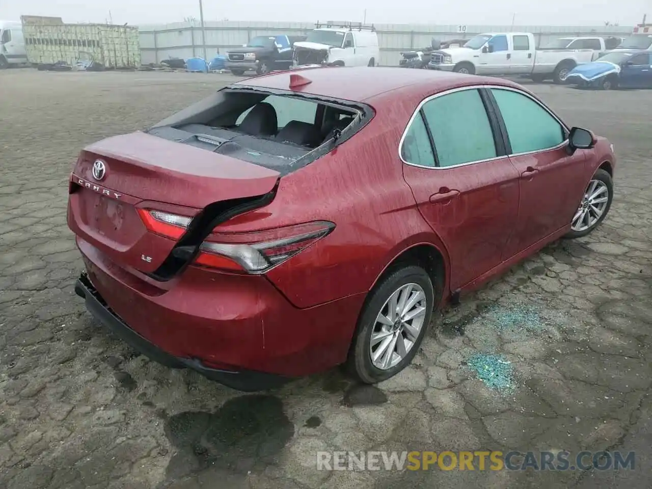 3 Фотография поврежденного автомобиля 4T1C11AK1MU556084 TOYOTA CAMRY 2021