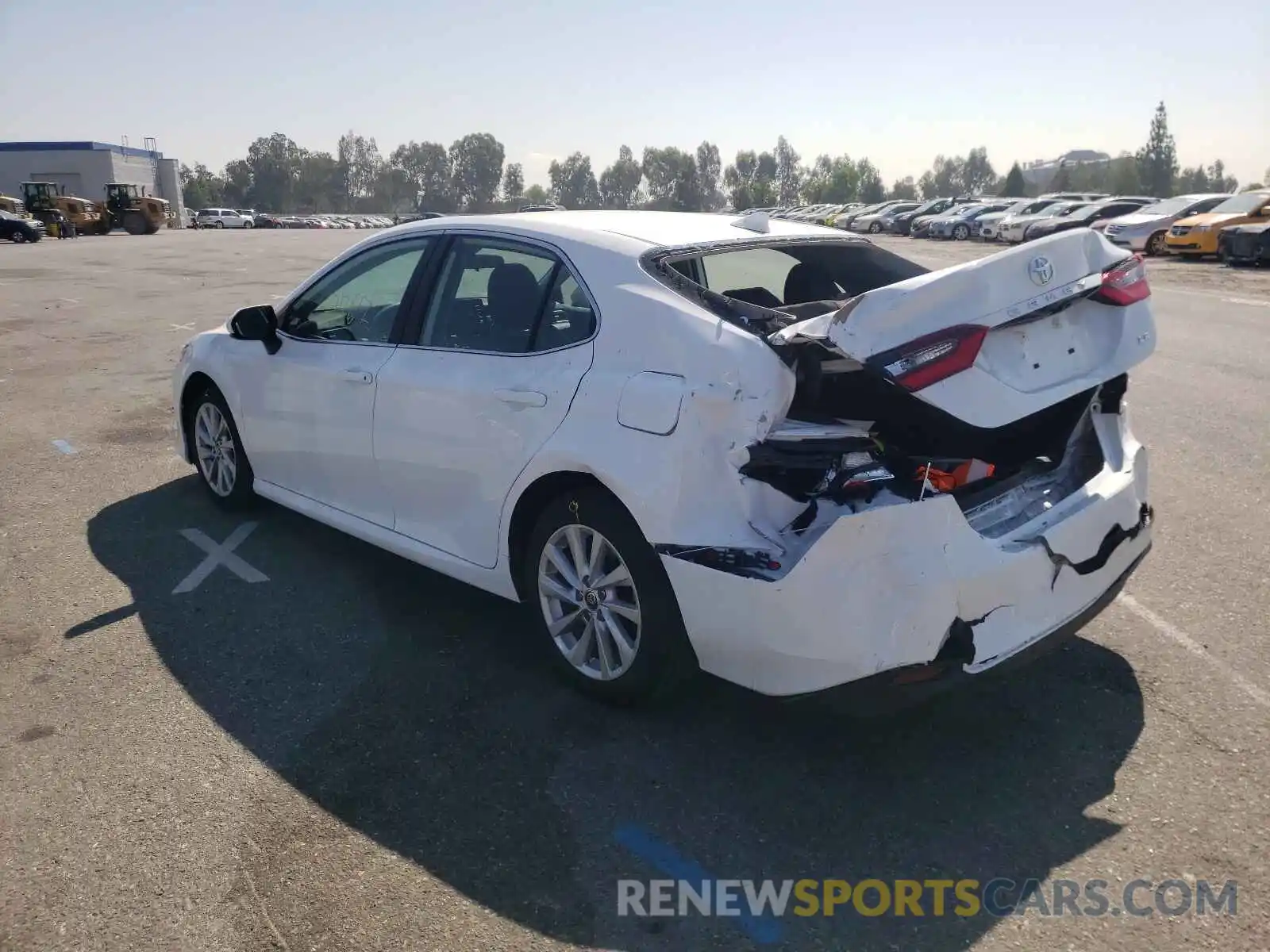 3 Photograph of a damaged car 4T1C11AK1MU560393 TOYOTA CAMRY 2021