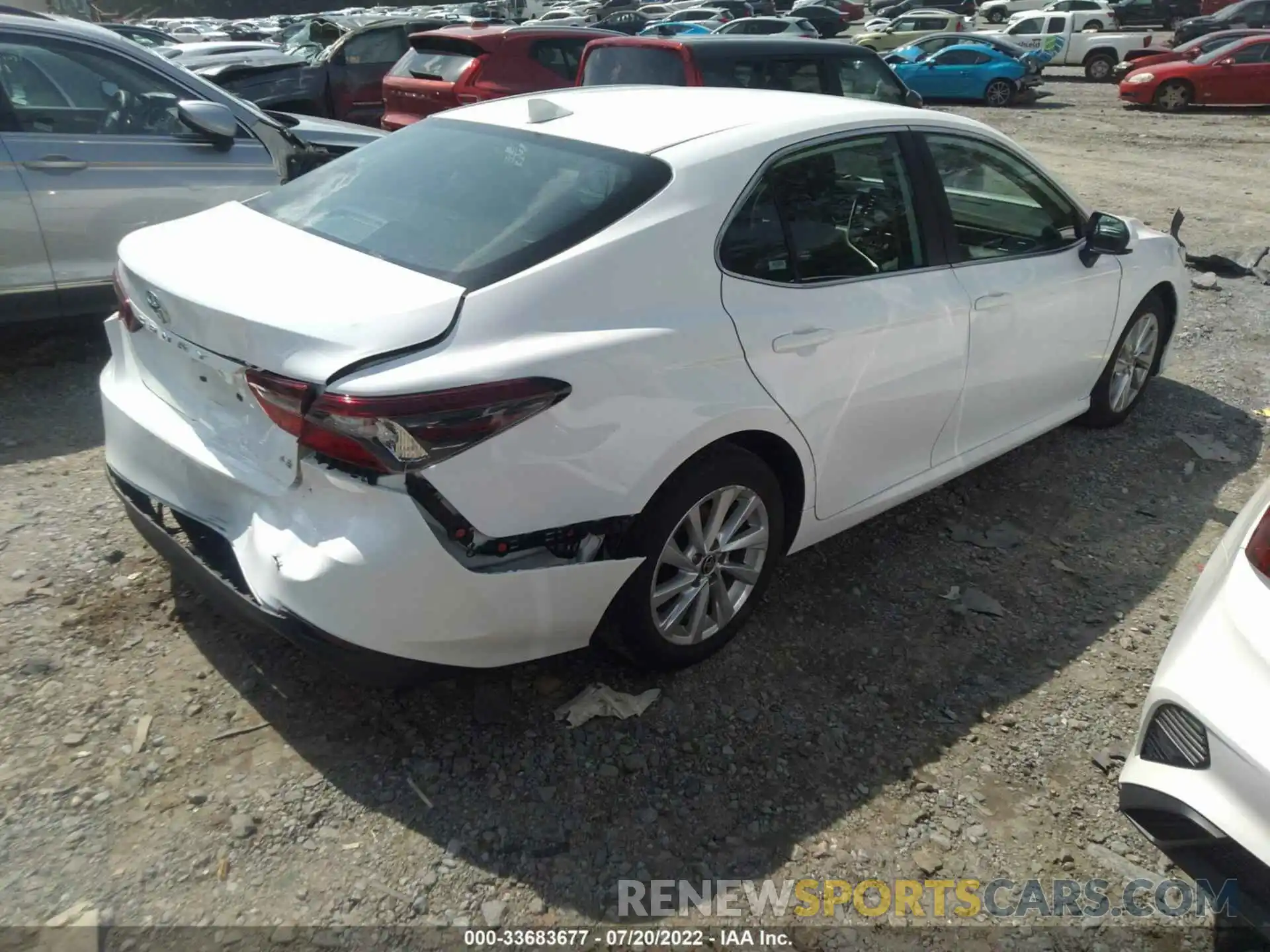 4 Photograph of a damaged car 4T1C11AK1MU562192 TOYOTA CAMRY 2021