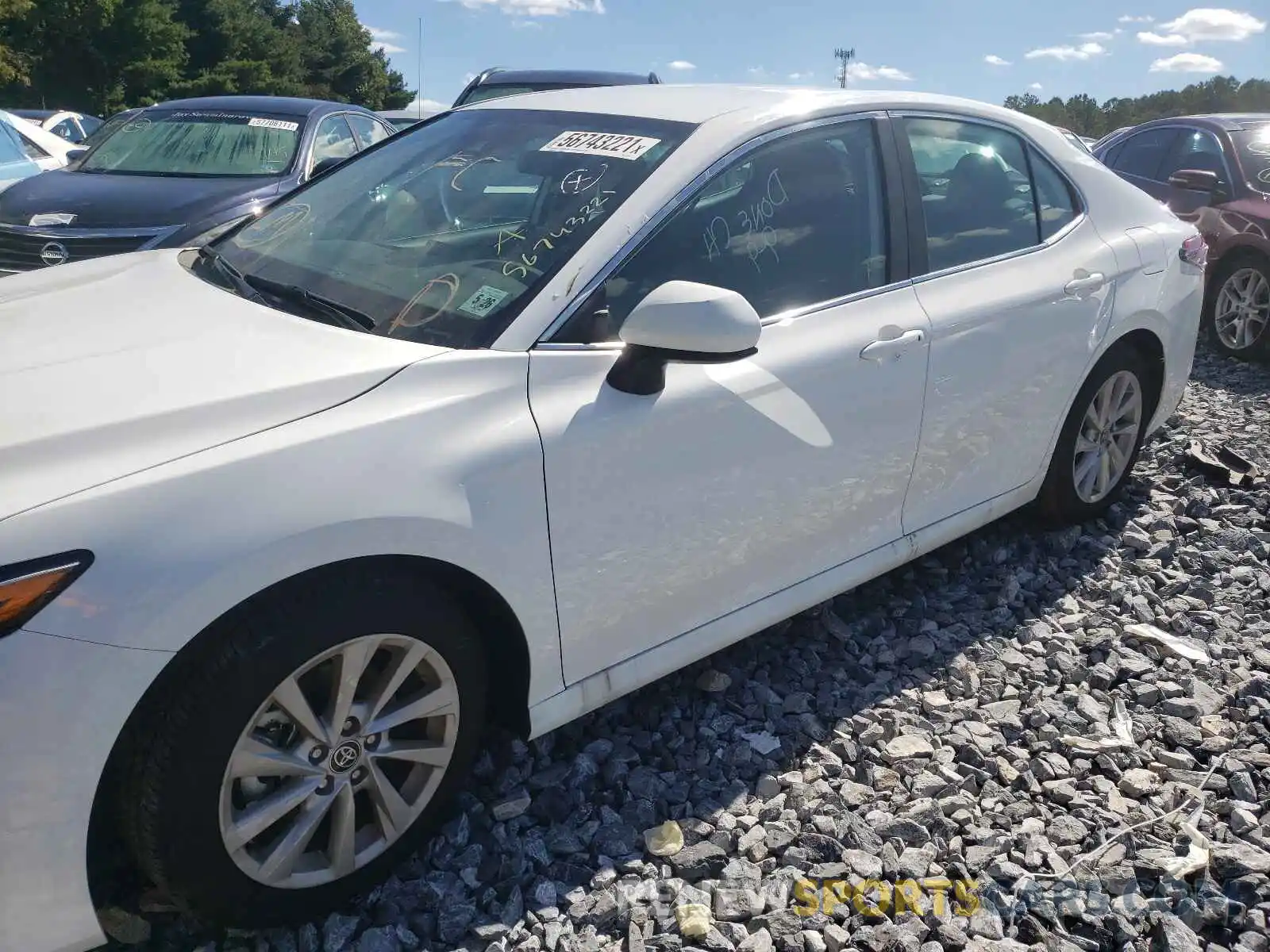 9 Photograph of a damaged car 4T1C11AK1MU571989 TOYOTA CAMRY 2021