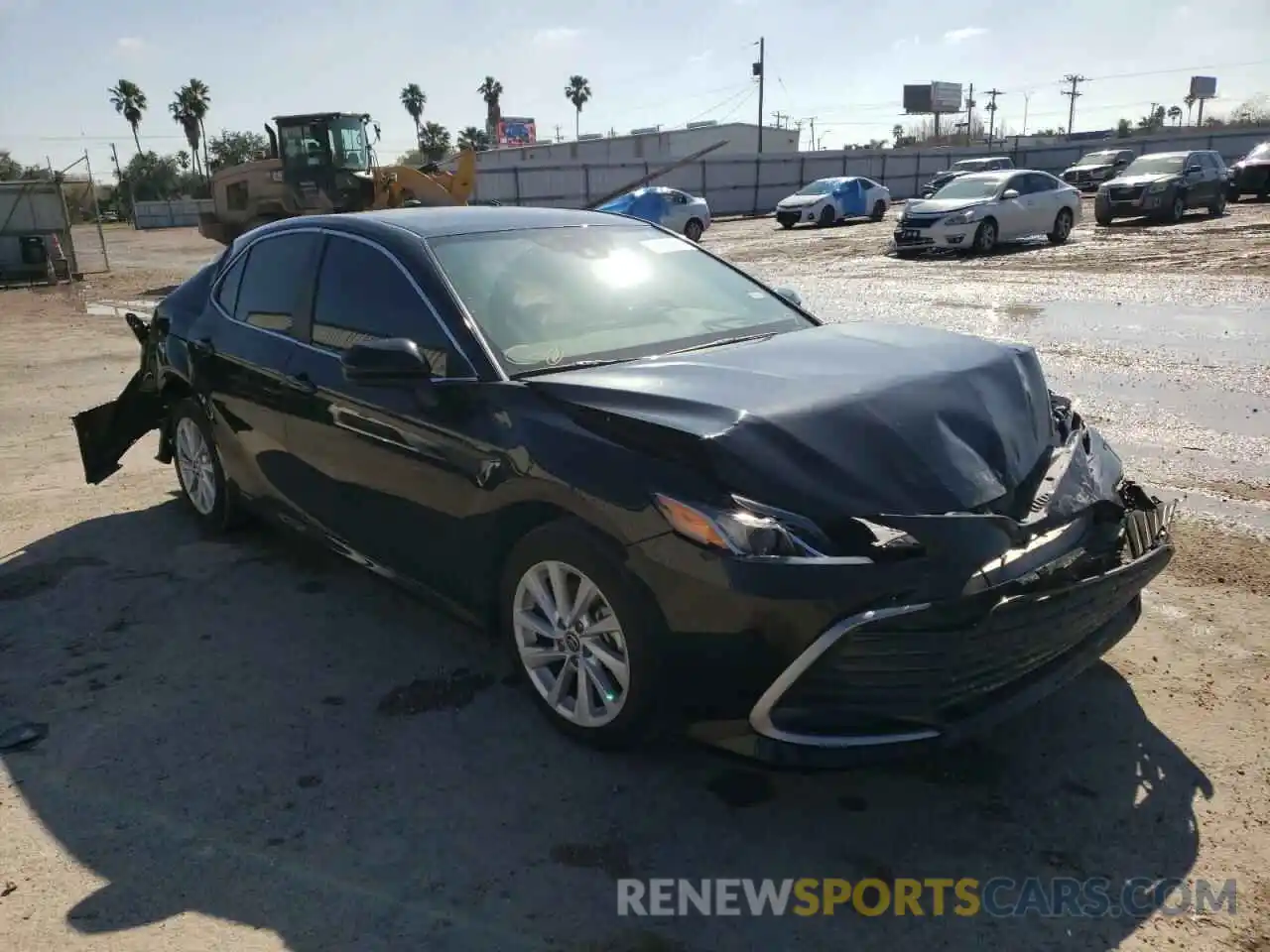 1 Photograph of a damaged car 4T1C11AK1MU574178 TOYOTA CAMRY 2021