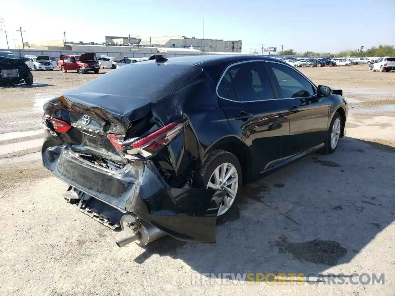 4 Photograph of a damaged car 4T1C11AK1MU574178 TOYOTA CAMRY 2021