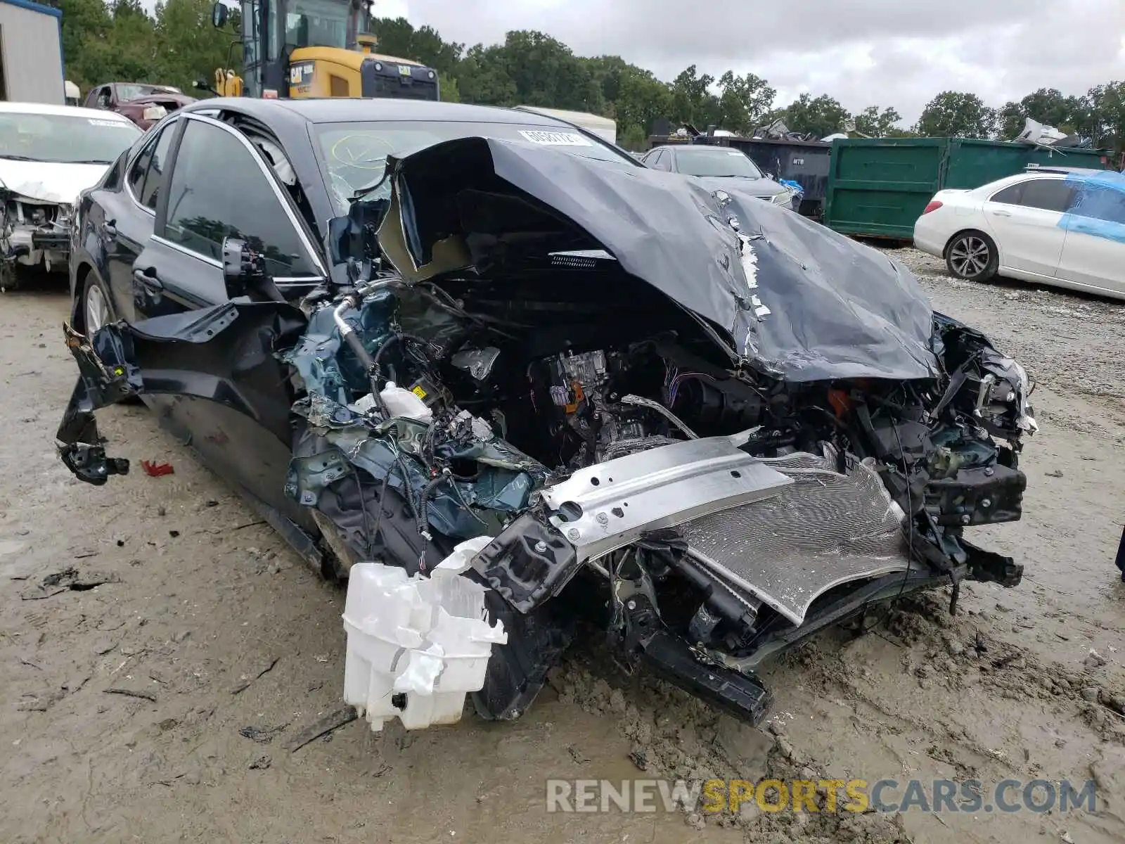 1 Photograph of a damaged car 4T1C11AK1MU574200 TOYOTA CAMRY 2021