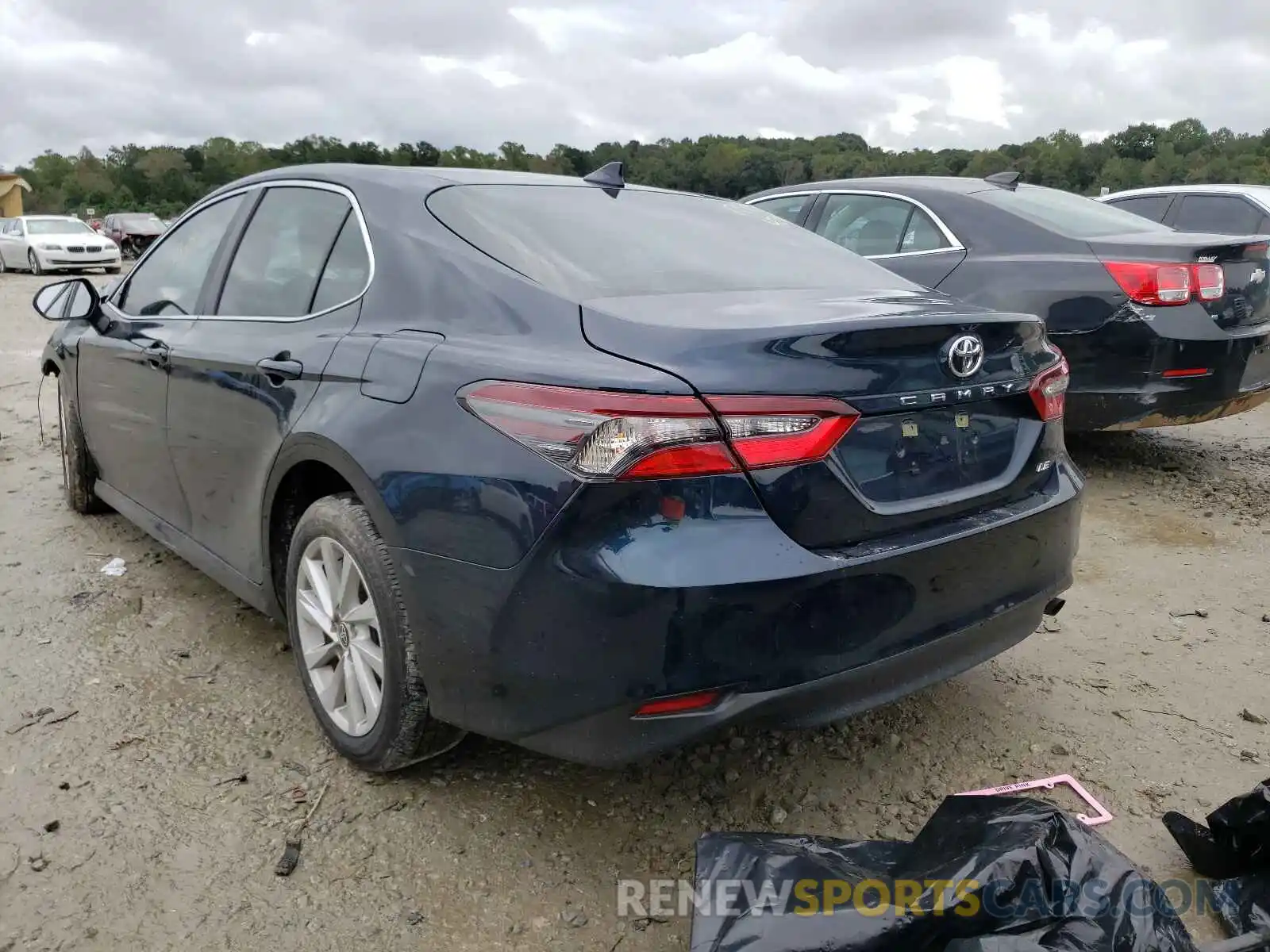 3 Photograph of a damaged car 4T1C11AK1MU574200 TOYOTA CAMRY 2021