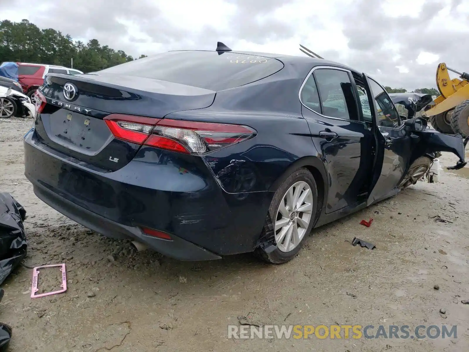 4 Photograph of a damaged car 4T1C11AK1MU574200 TOYOTA CAMRY 2021