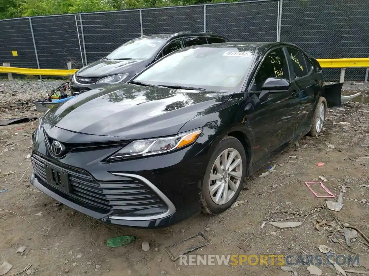 2 Photograph of a damaged car 4T1C11AK1MU578148 TOYOTA CAMRY 2021