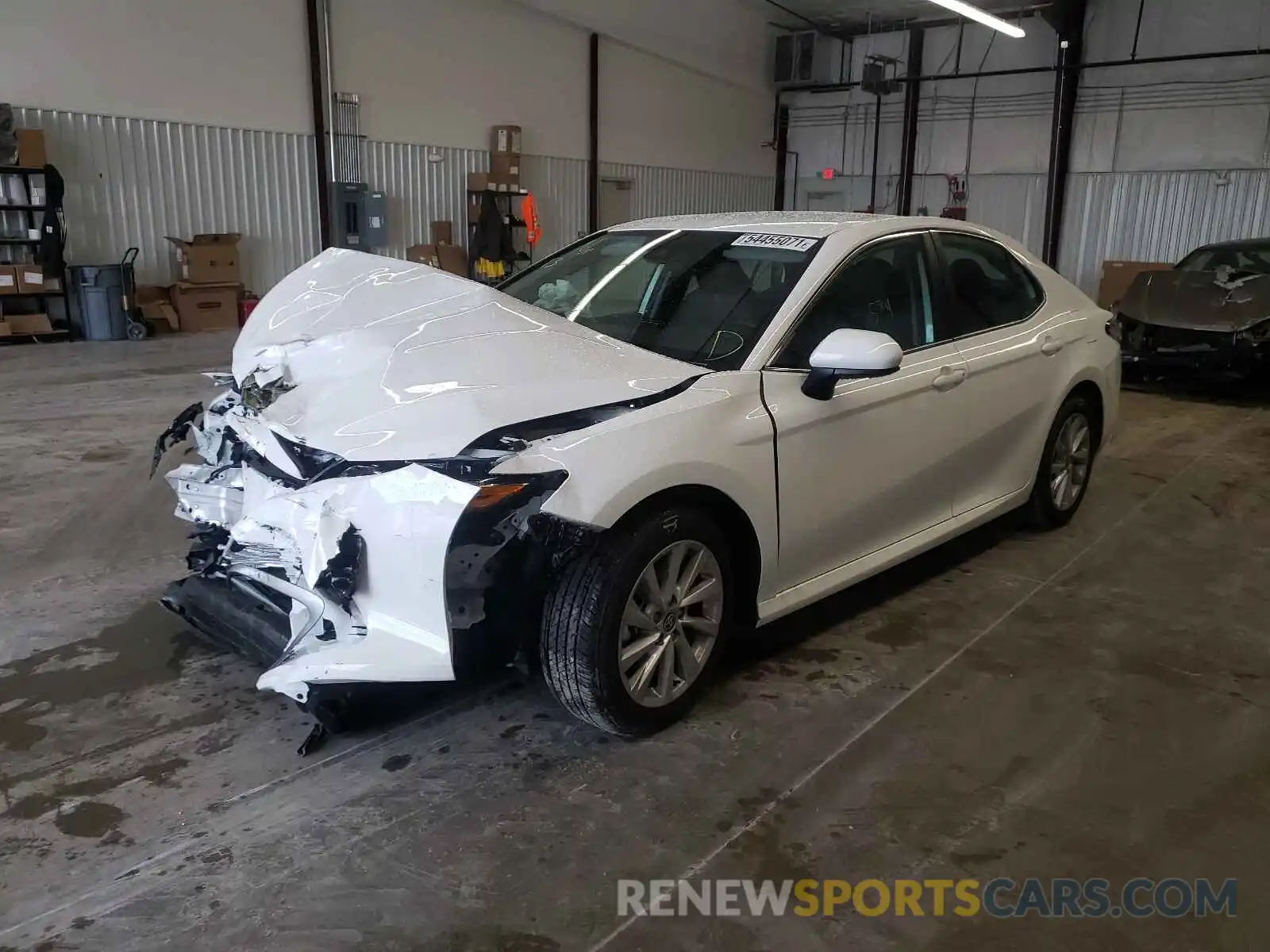 2 Photograph of a damaged car 4T1C11AK1MU582376 TOYOTA CAMRY 2021