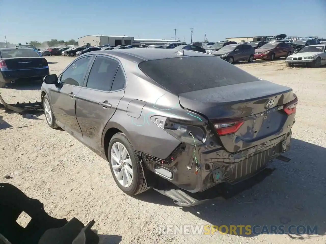 3 Photograph of a damaged car 4T1C11AK1MU598612 TOYOTA CAMRY 2021