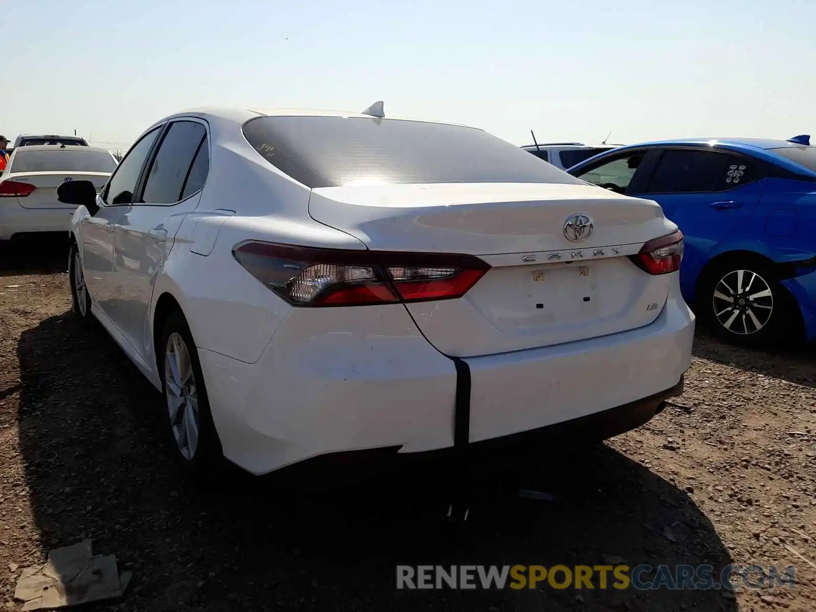 3 Photograph of a damaged car 4T1C11AK2MU405173 TOYOTA CAMRY 2021