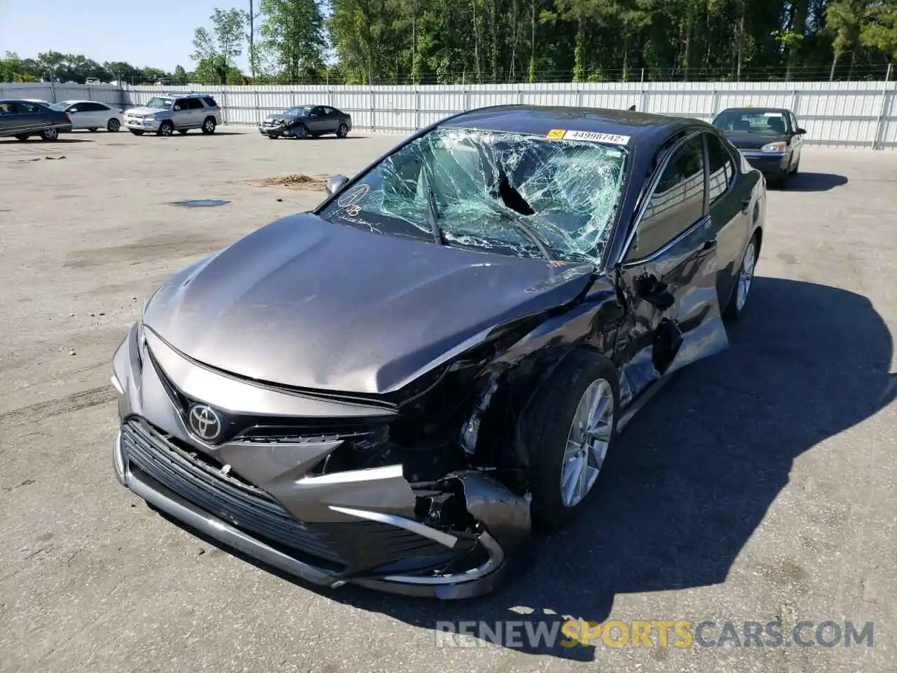 2 Photograph of a damaged car 4T1C11AK2MU414424 TOYOTA CAMRY 2021