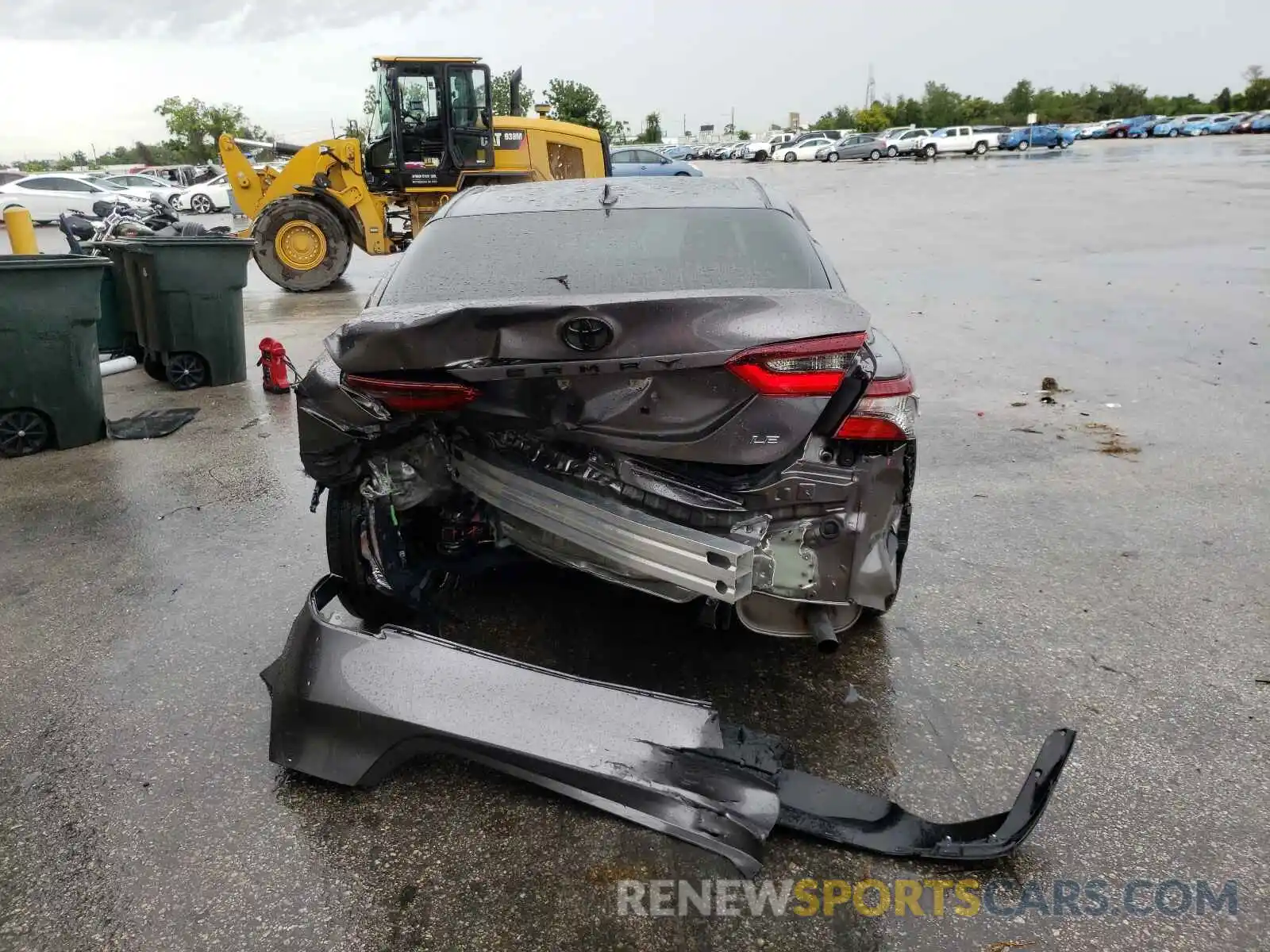 9 Photograph of a damaged car 4T1C11AK2MU430557 TOYOTA CAMRY 2021