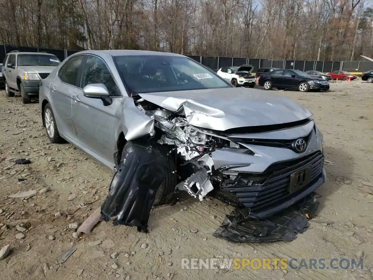 1 Photograph of a damaged car 4T1C11AK2MU437640 TOYOTA CAMRY 2021