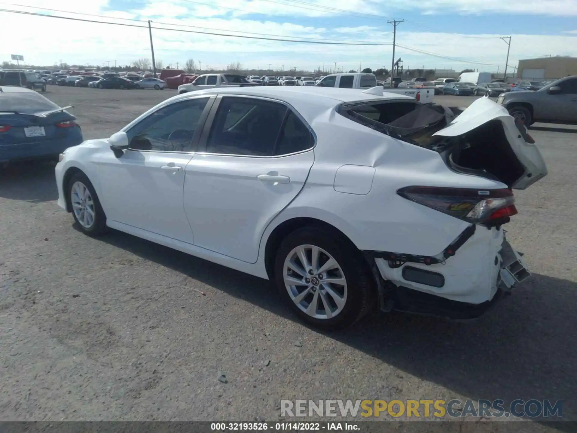 3 Photograph of a damaged car 4T1C11AK2MU440957 TOYOTA CAMRY 2021