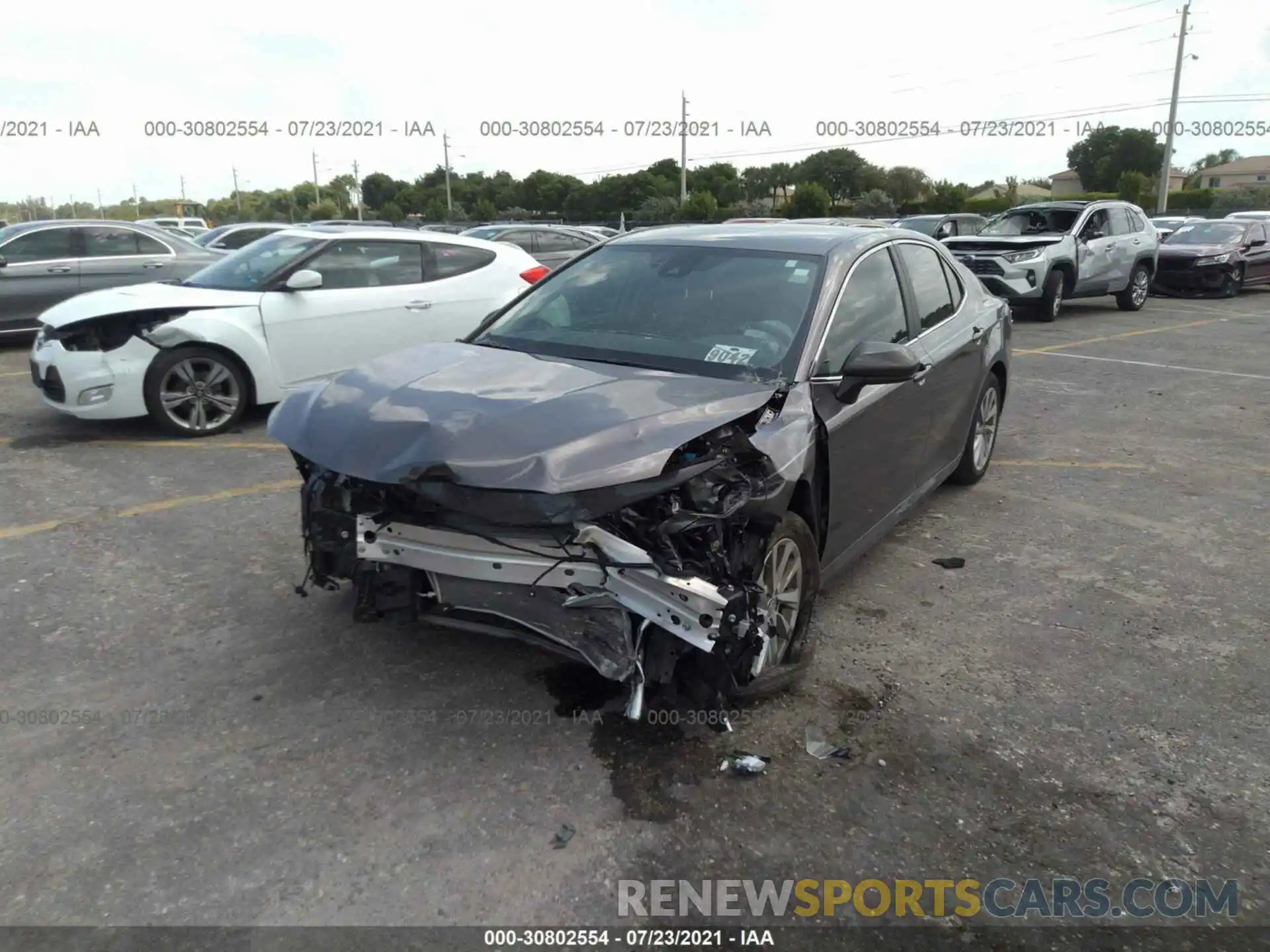 6 Photograph of a damaged car 4T1C11AK2MU444104 TOYOTA CAMRY 2021