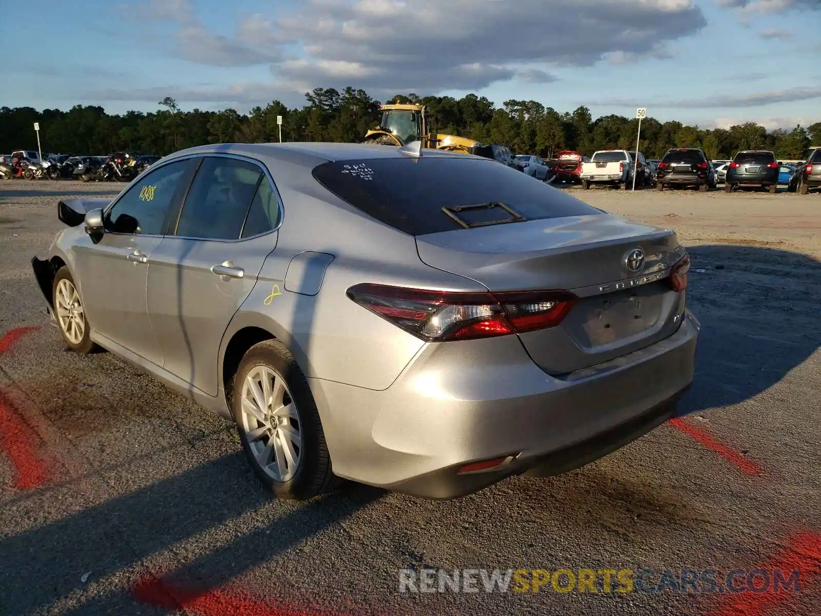 3 Photograph of a damaged car 4T1C11AK2MU447178 TOYOTA CAMRY 2021