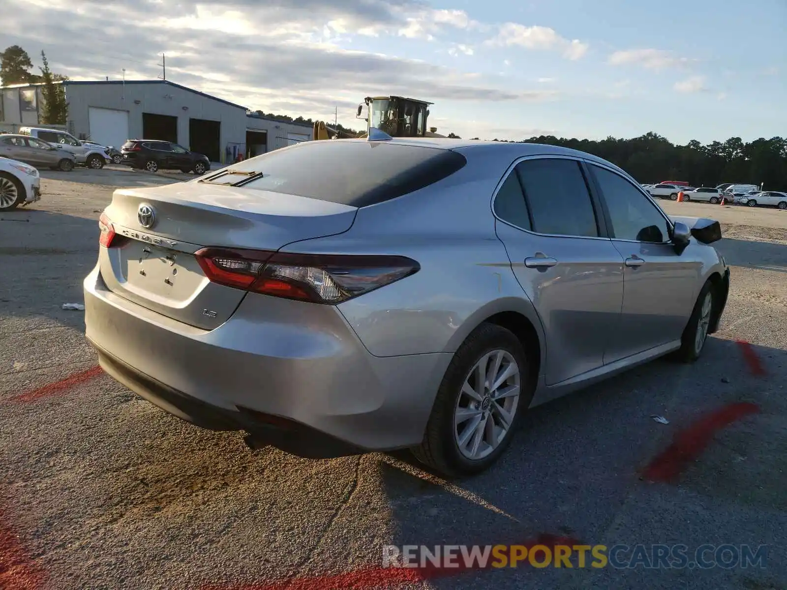 4 Photograph of a damaged car 4T1C11AK2MU447178 TOYOTA CAMRY 2021