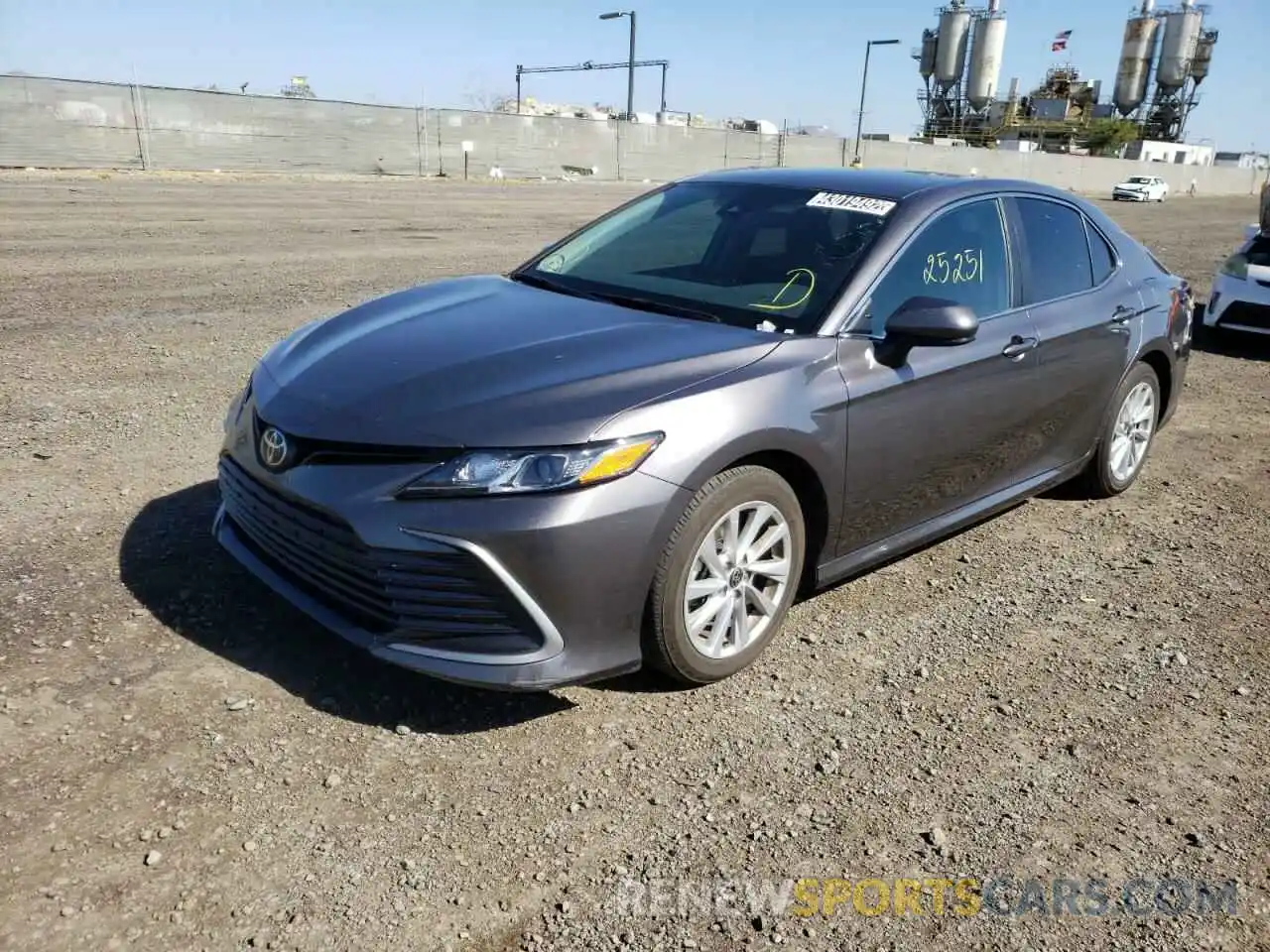 2 Photograph of a damaged car 4T1C11AK2MU449030 TOYOTA CAMRY 2021