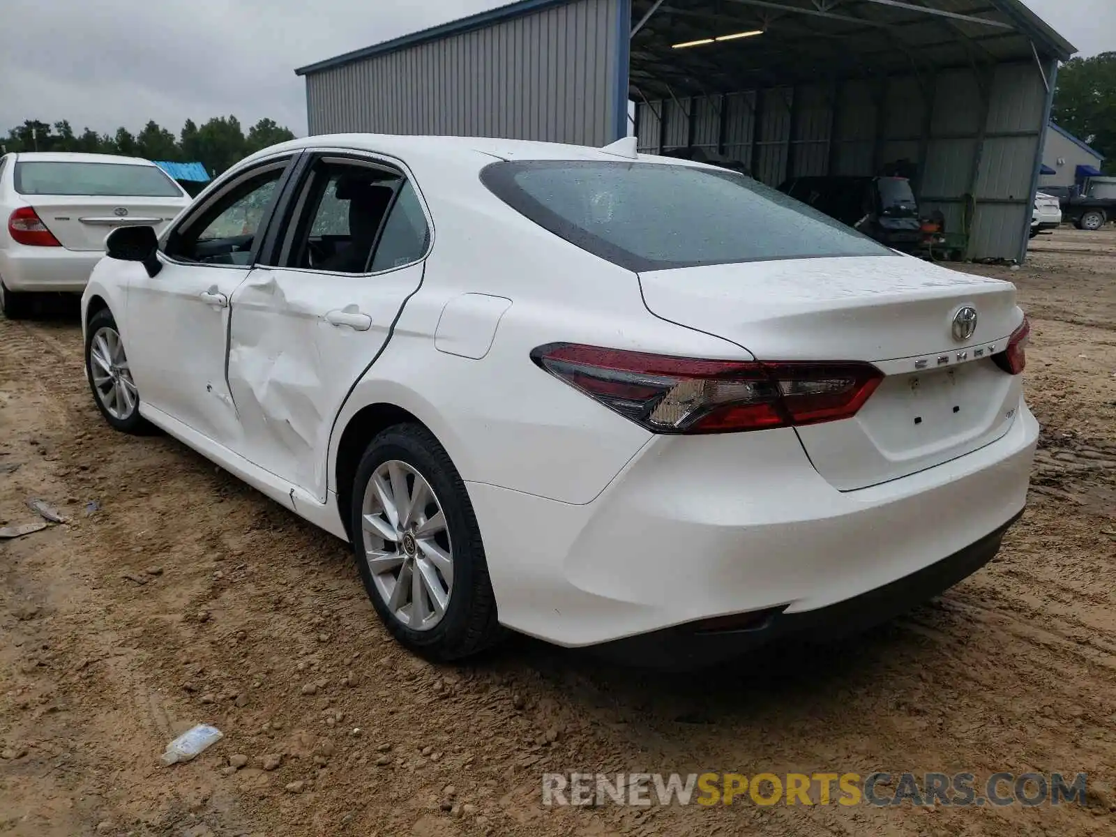 3 Photograph of a damaged car 4T1C11AK2MU455782 TOYOTA CAMRY 2021