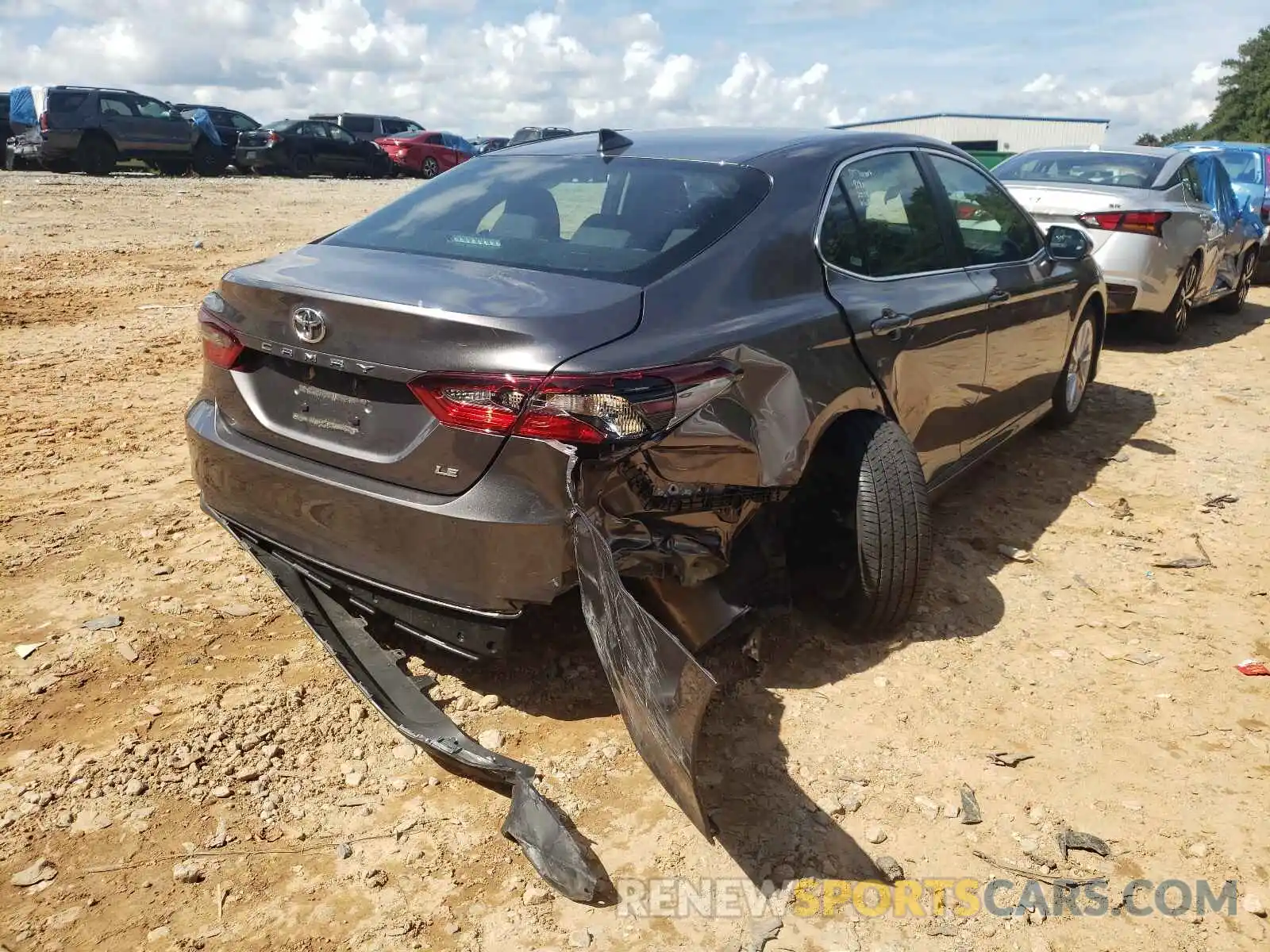 4 Photograph of a damaged car 4T1C11AK2MU457984 TOYOTA CAMRY 2021