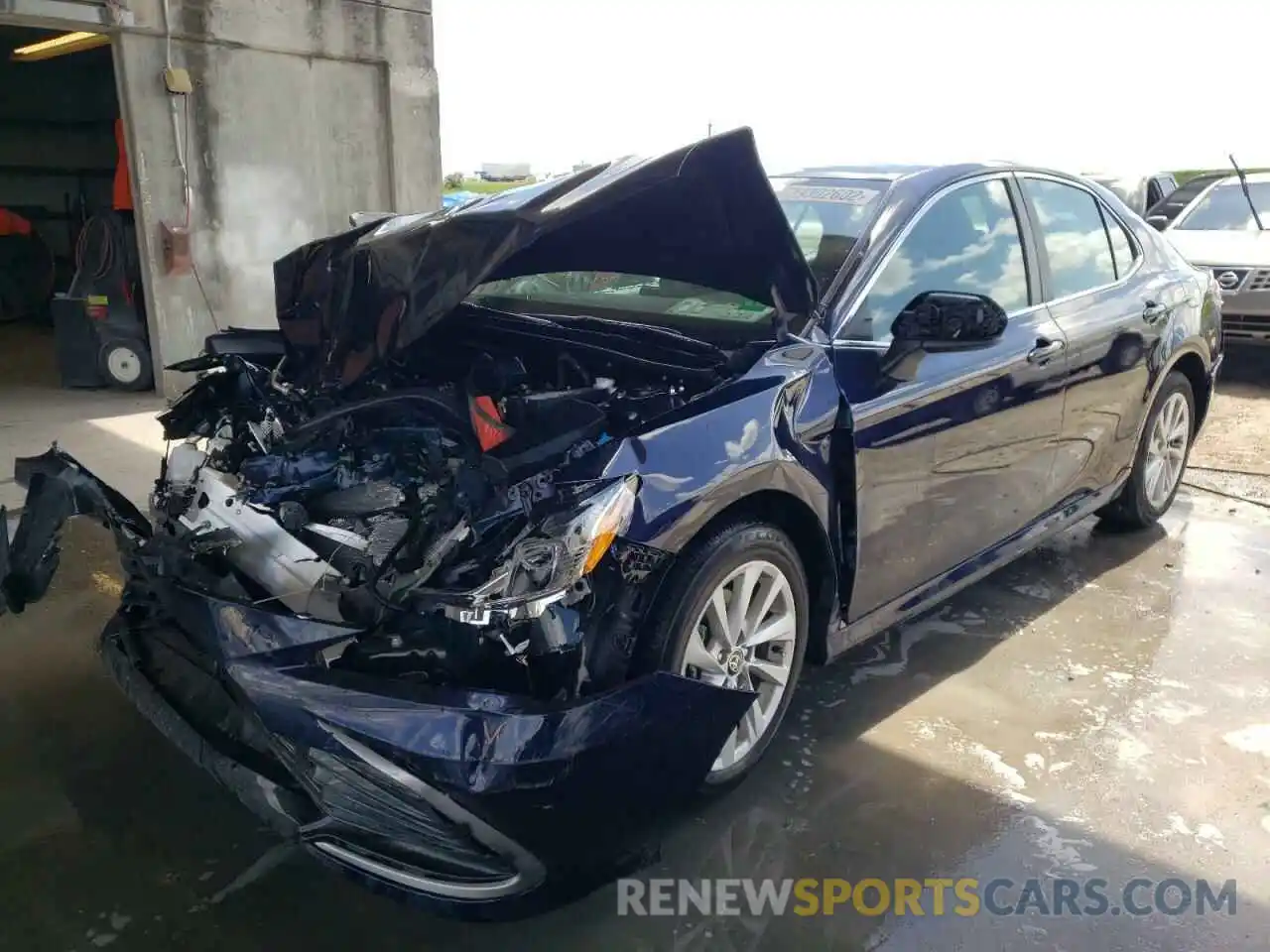 2 Photograph of a damaged car 4T1C11AK2MU459847 TOYOTA CAMRY 2021