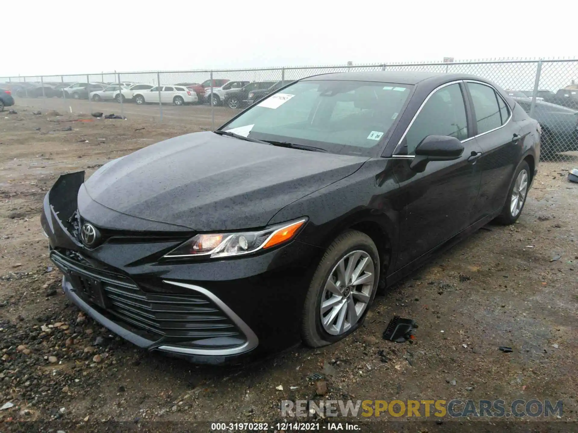 2 Photograph of a damaged car 4T1C11AK2MU466121 TOYOTA CAMRY 2021