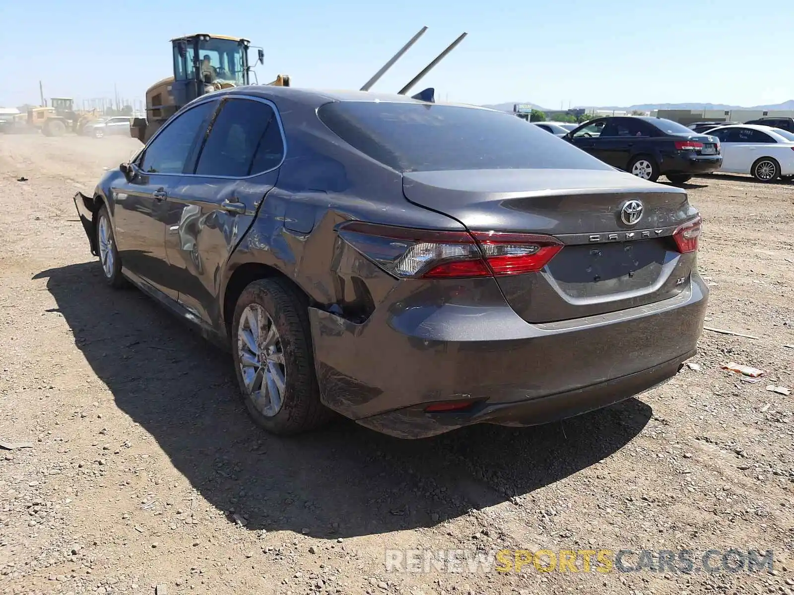 3 Photograph of a damaged car 4T1C11AK2MU469133 TOYOTA CAMRY 2021