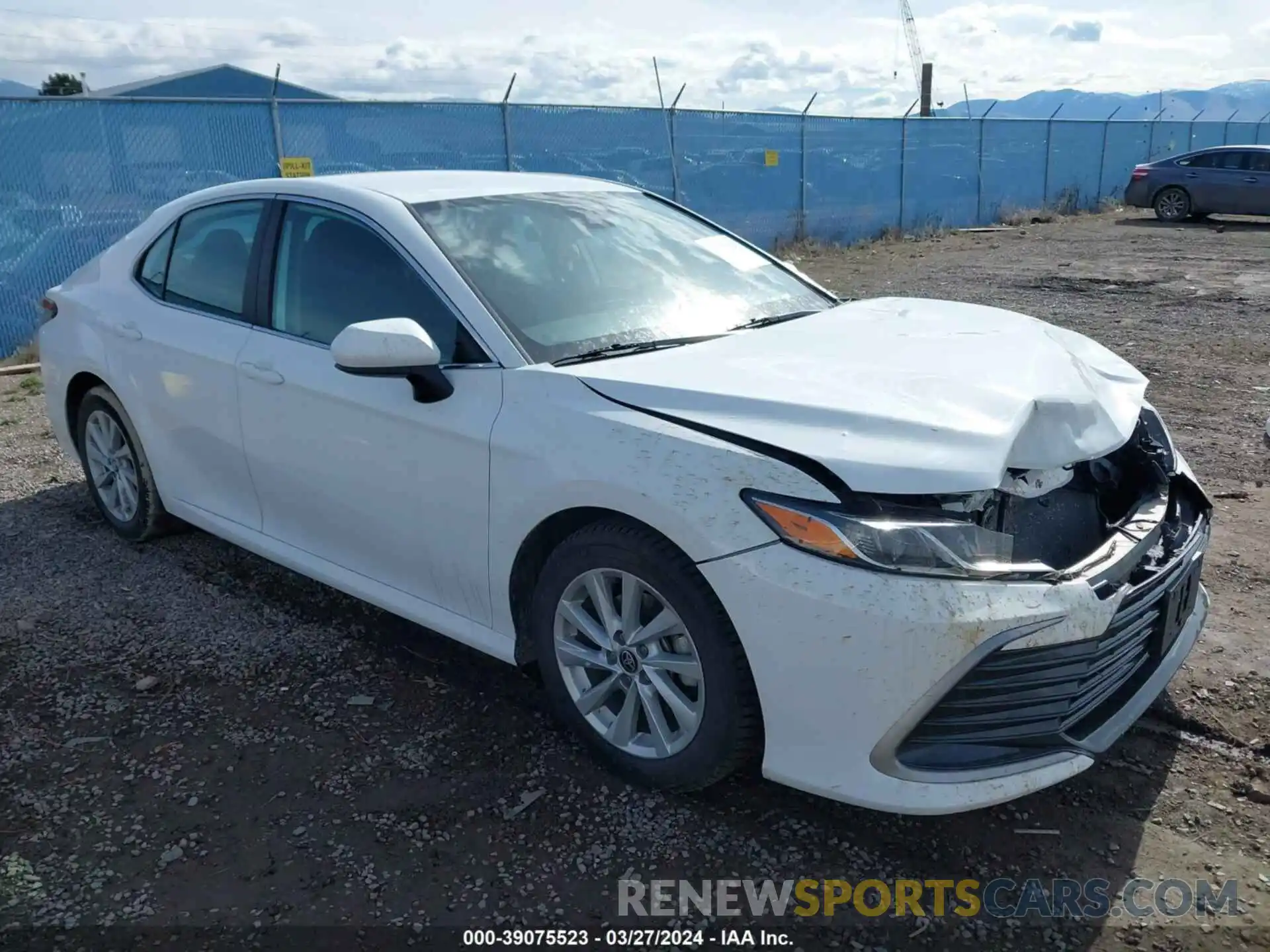 1 Photograph of a damaged car 4T1C11AK2MU475790 TOYOTA CAMRY 2021