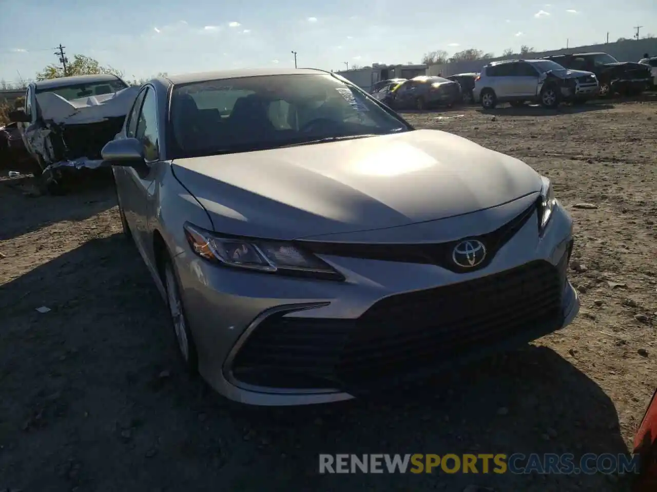 1 Photograph of a damaged car 4T1C11AK2MU495294 TOYOTA CAMRY 2021