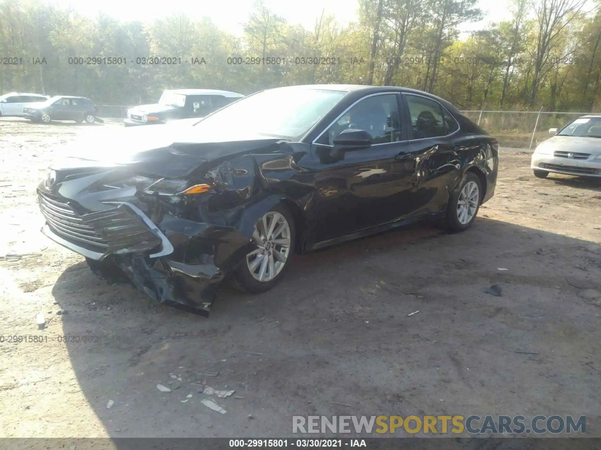 2 Photograph of a damaged car 4T1C11AK2MU516726 TOYOTA CAMRY 2021