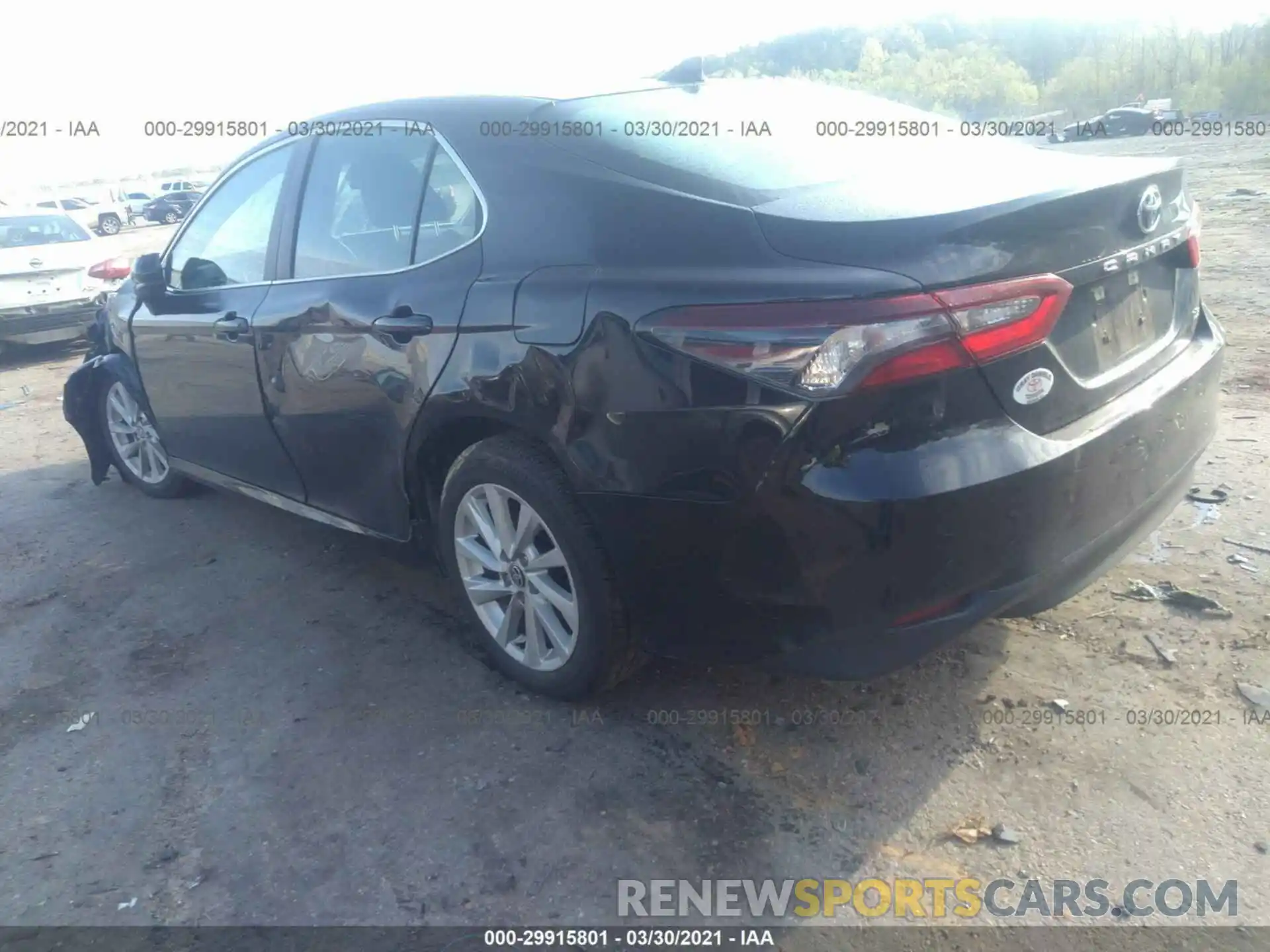 3 Photograph of a damaged car 4T1C11AK2MU516726 TOYOTA CAMRY 2021