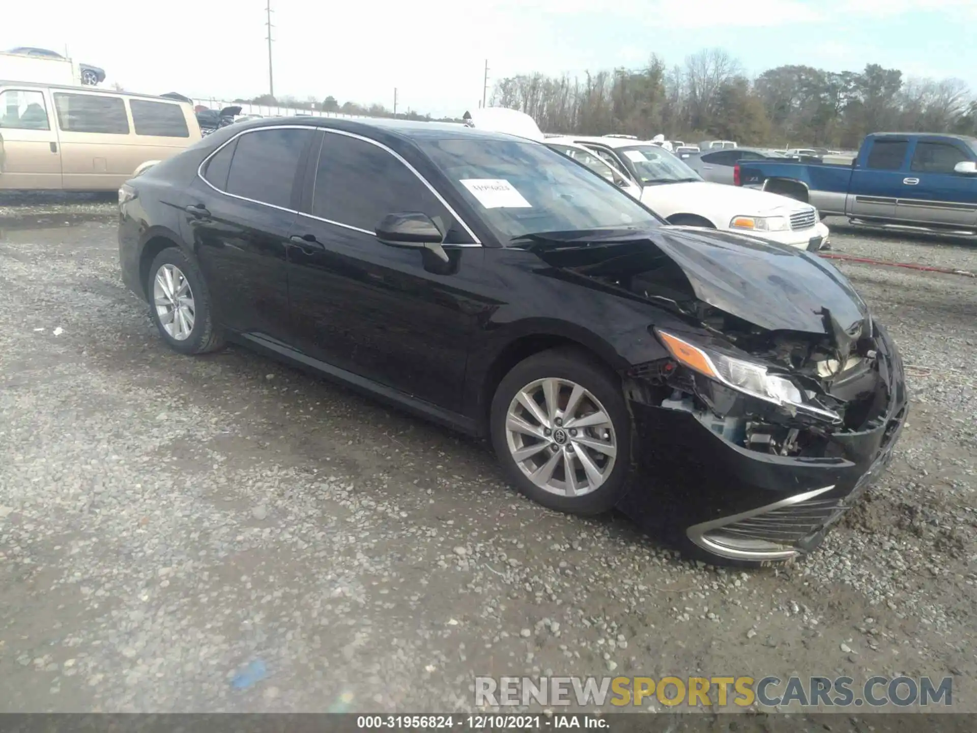 1 Photograph of a damaged car 4T1C11AK2MU534398 TOYOTA CAMRY 2021