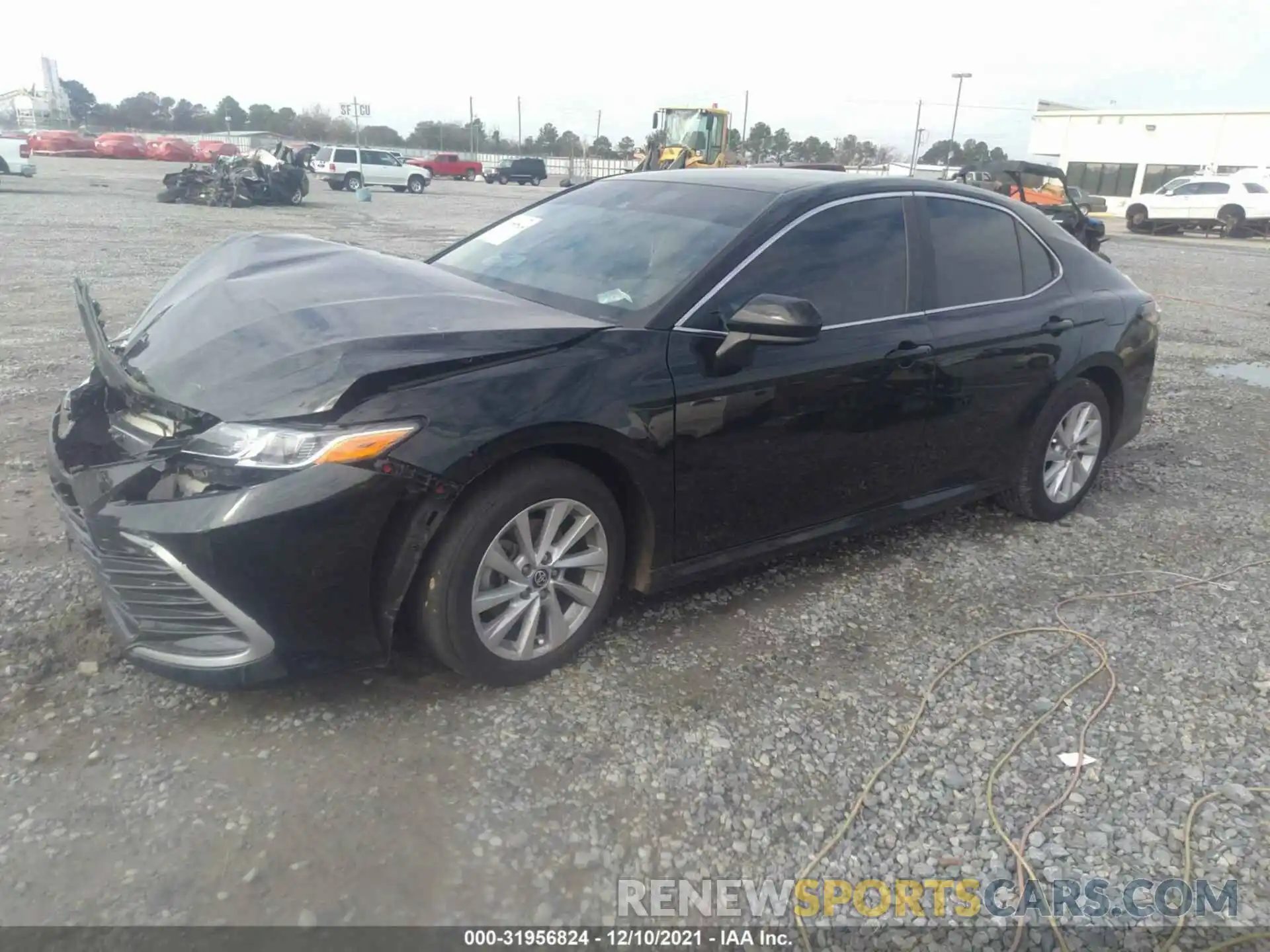 2 Photograph of a damaged car 4T1C11AK2MU534398 TOYOTA CAMRY 2021