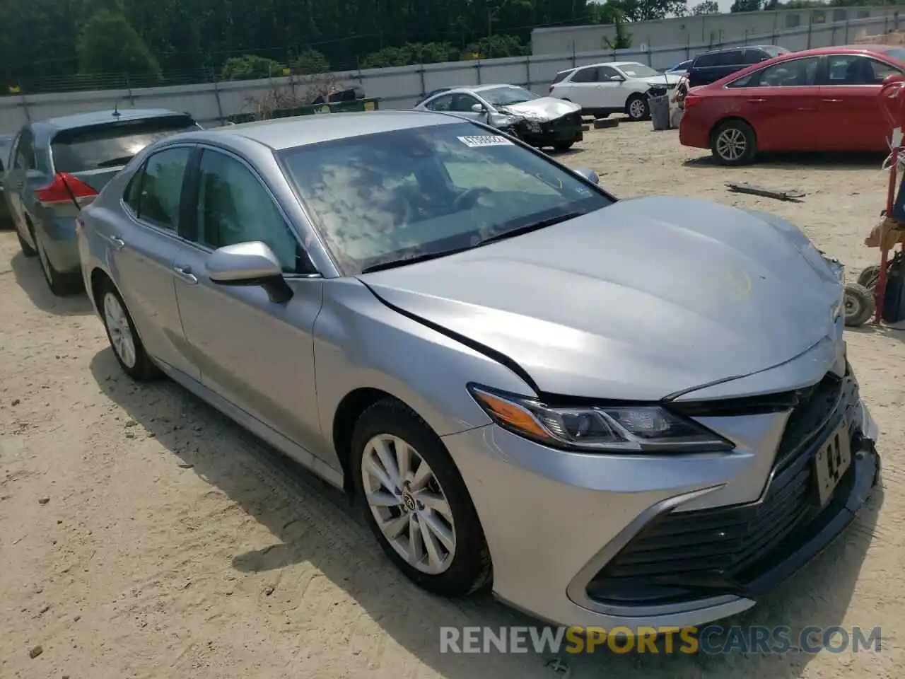 1 Photograph of a damaged car 4T1C11AK2MU544185 TOYOTA CAMRY 2021