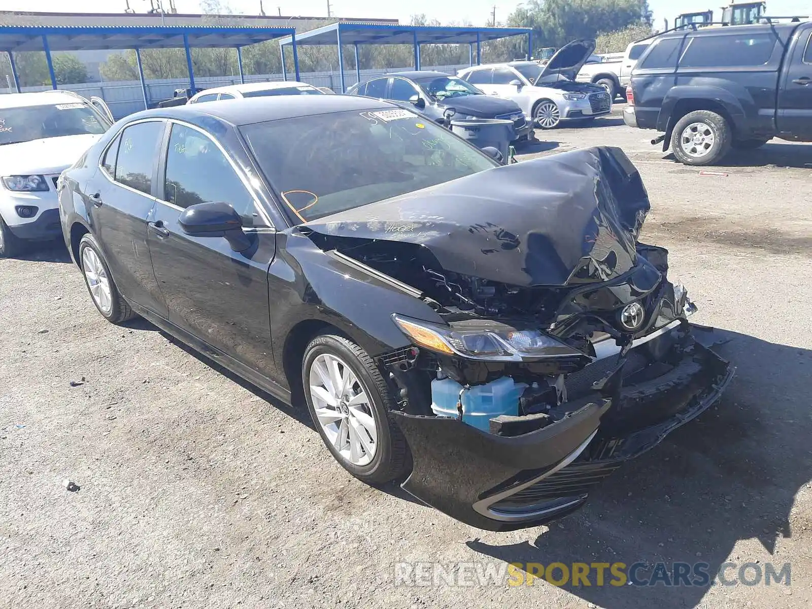 1 Photograph of a damaged car 4T1C11AK2MU549662 TOYOTA CAMRY 2021