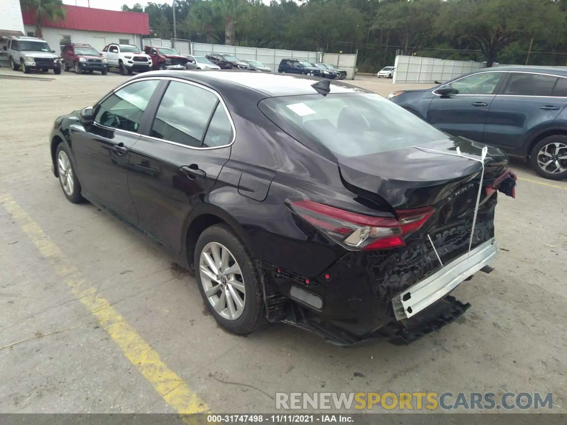 3 Photograph of a damaged car 4T1C11AK2MU558183 TOYOTA CAMRY 2021