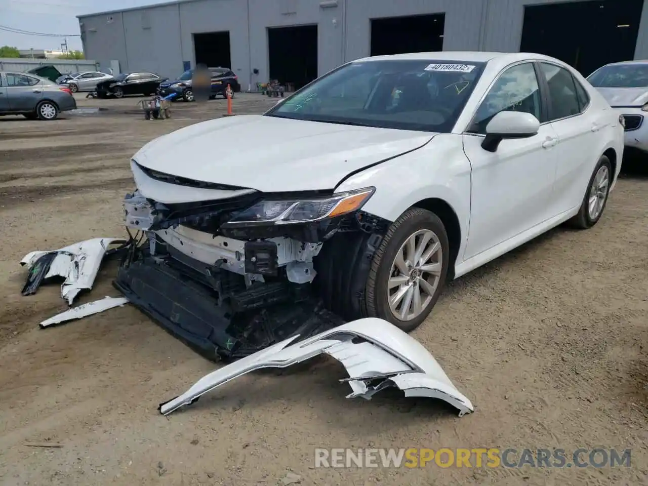 2 Photograph of a damaged car 4T1C11AK2MU562833 TOYOTA CAMRY 2021