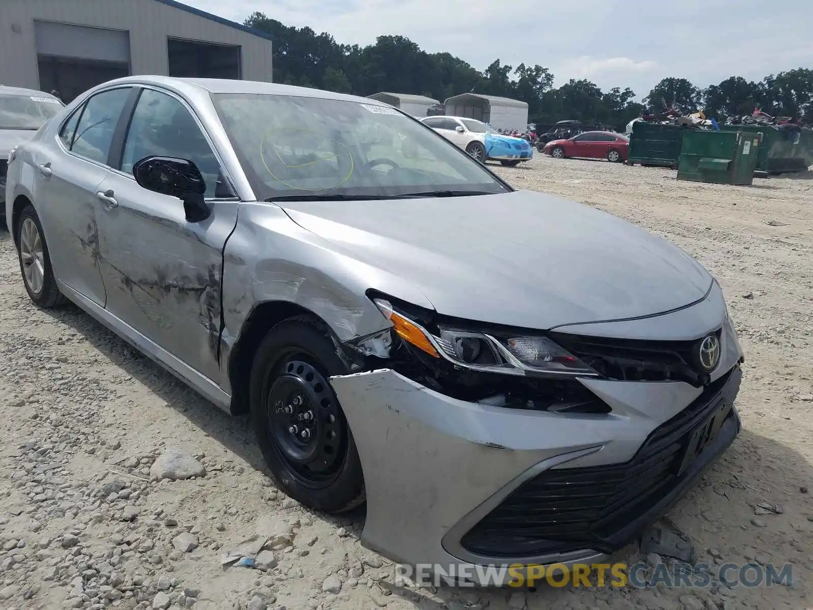 1 Photograph of a damaged car 4T1C11AK2MU572794 TOYOTA CAMRY 2021