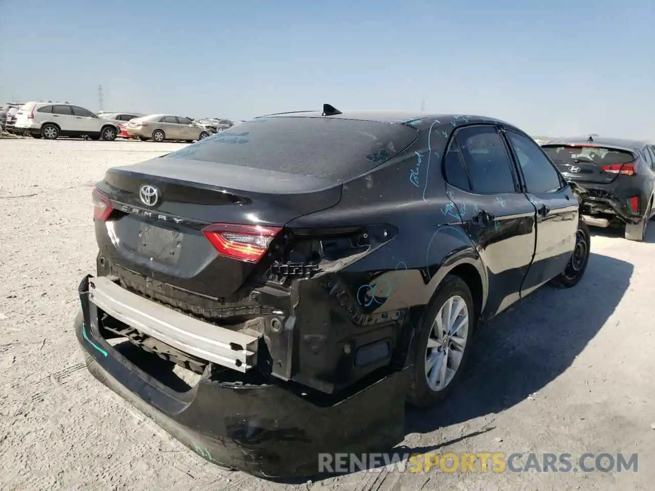 4 Photograph of a damaged car 4T1C11AK2MU574805 TOYOTA CAMRY 2021