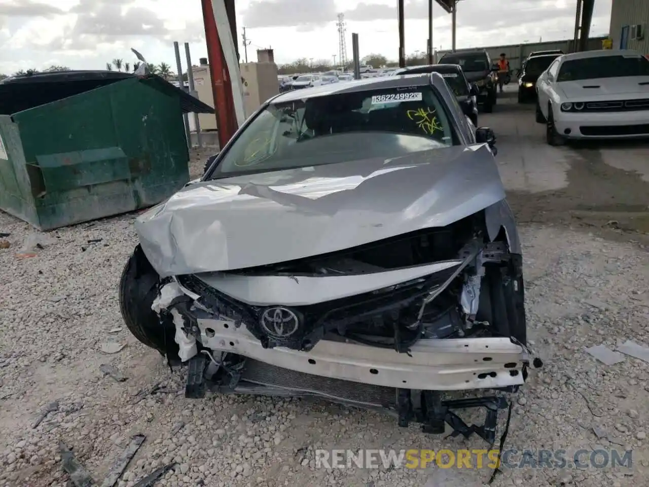 9 Photograph of a damaged car 4T1C11AK2MU574917 TOYOTA CAMRY 2021