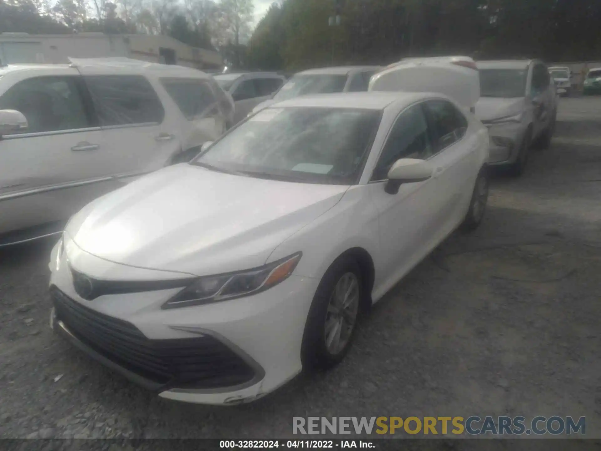 2 Photograph of a damaged car 4T1C11AK2MU575002 TOYOTA CAMRY 2021