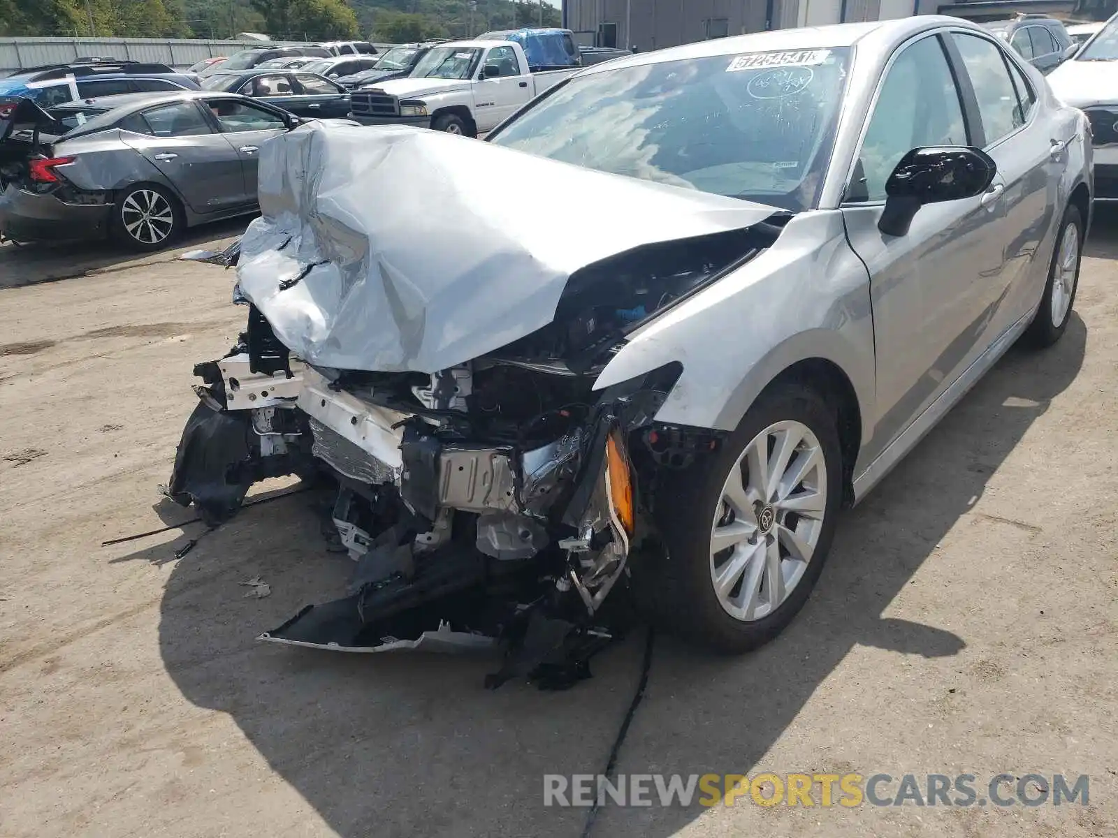 9 Photograph of a damaged car 4T1C11AK2MU575615 TOYOTA CAMRY 2021