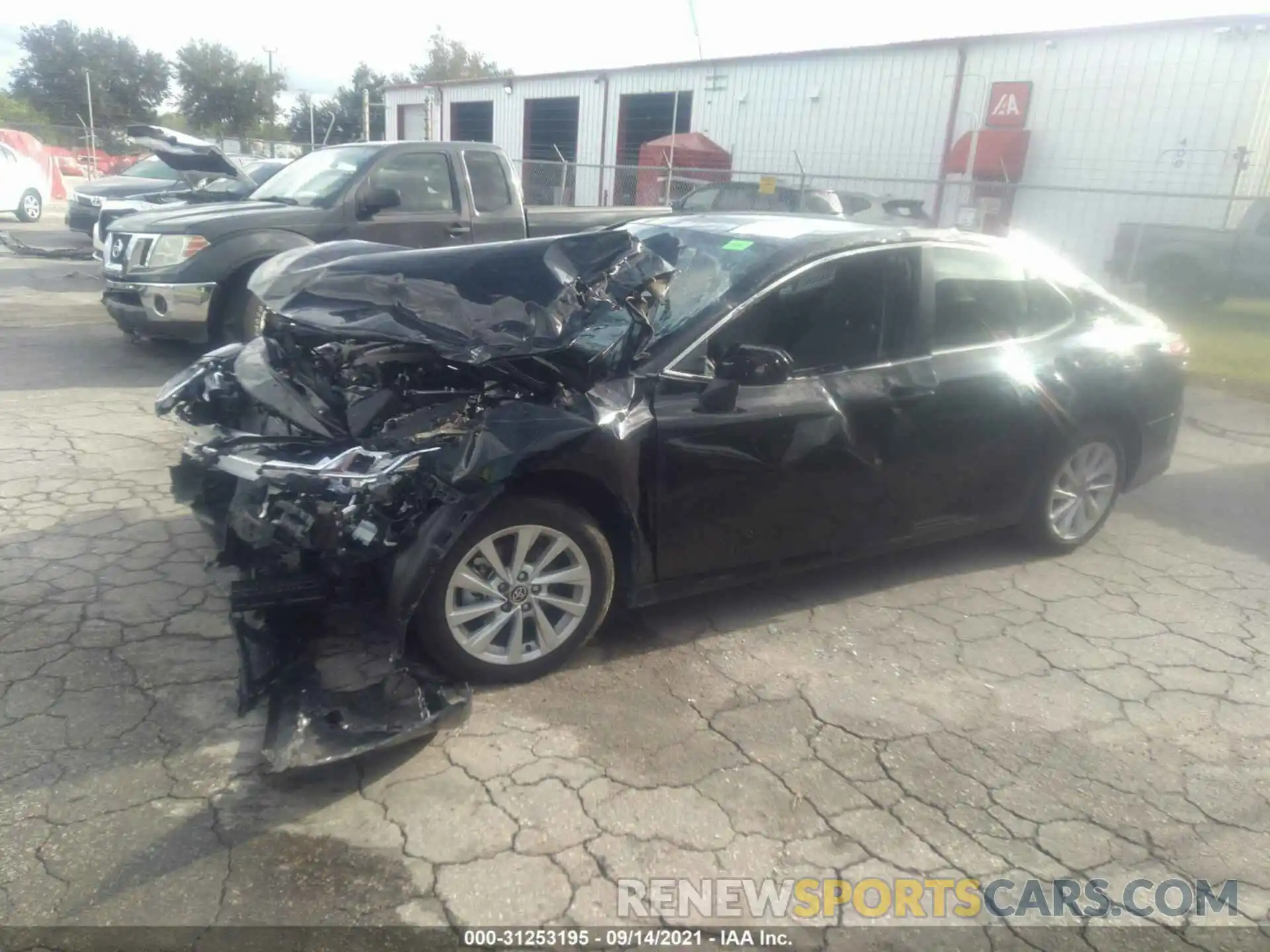 2 Photograph of a damaged car 4T1C11AK2MU587165 TOYOTA CAMRY 2021