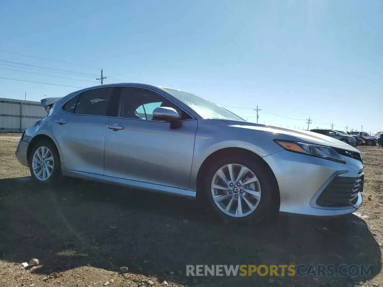 4 Photograph of a damaged car 4T1C11AK2MU587442 TOYOTA CAMRY 2021