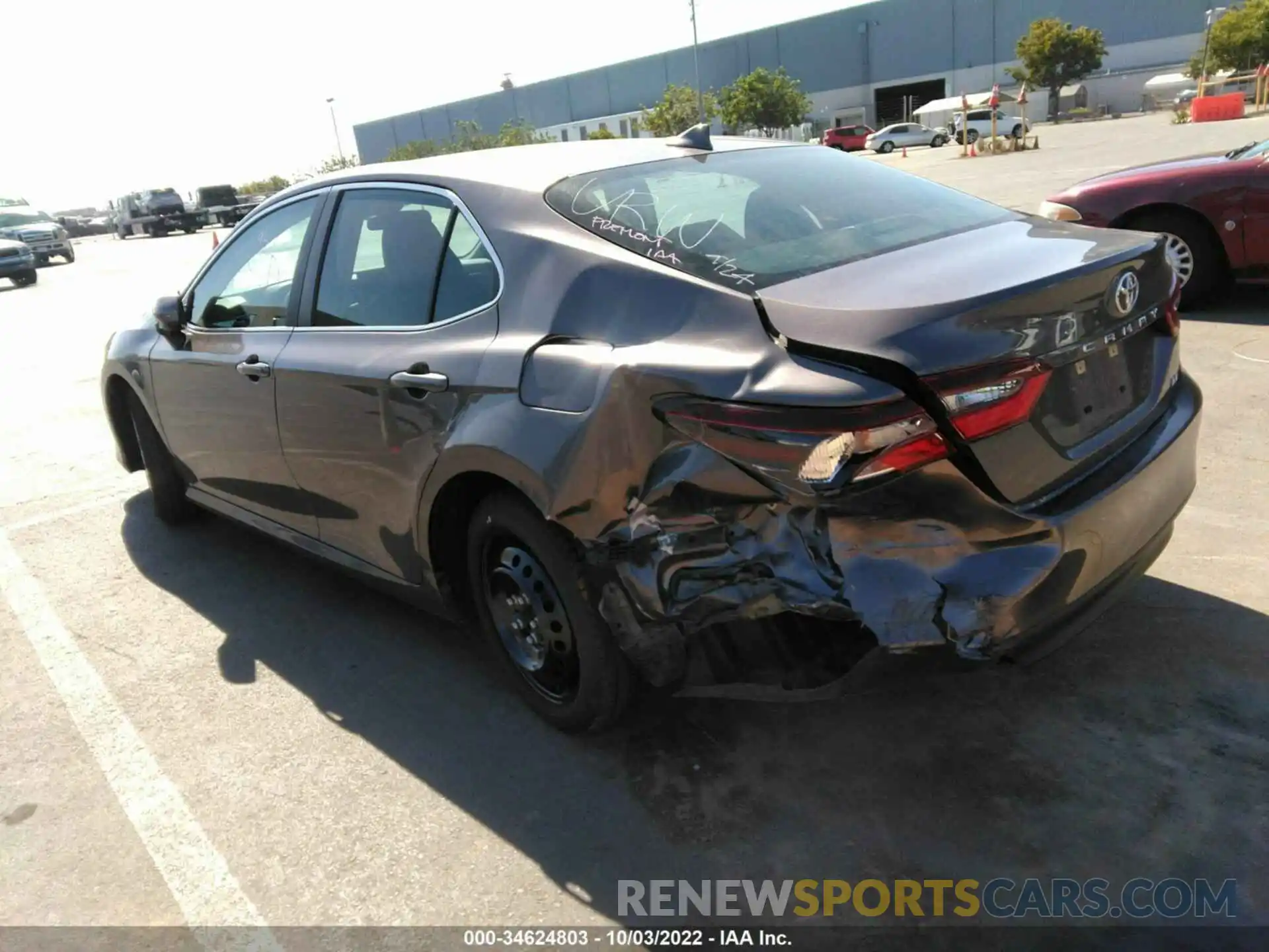 3 Photograph of a damaged car 4T1C11AK2MU591409 TOYOTA CAMRY 2021