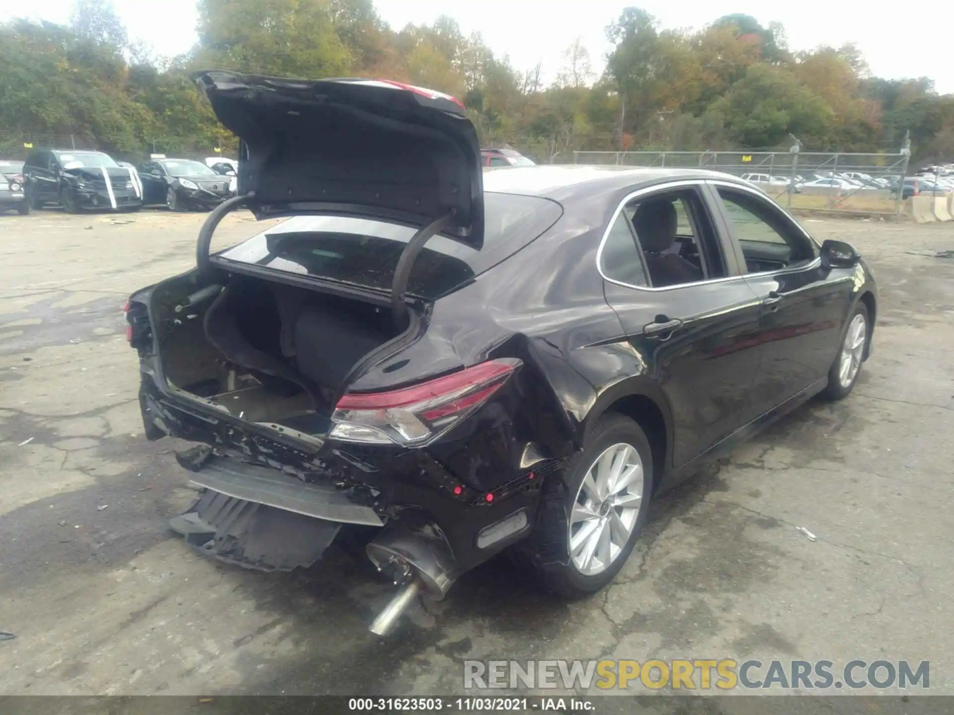 4 Photograph of a damaged car 4T1C11AK2MU600075 TOYOTA CAMRY 2021