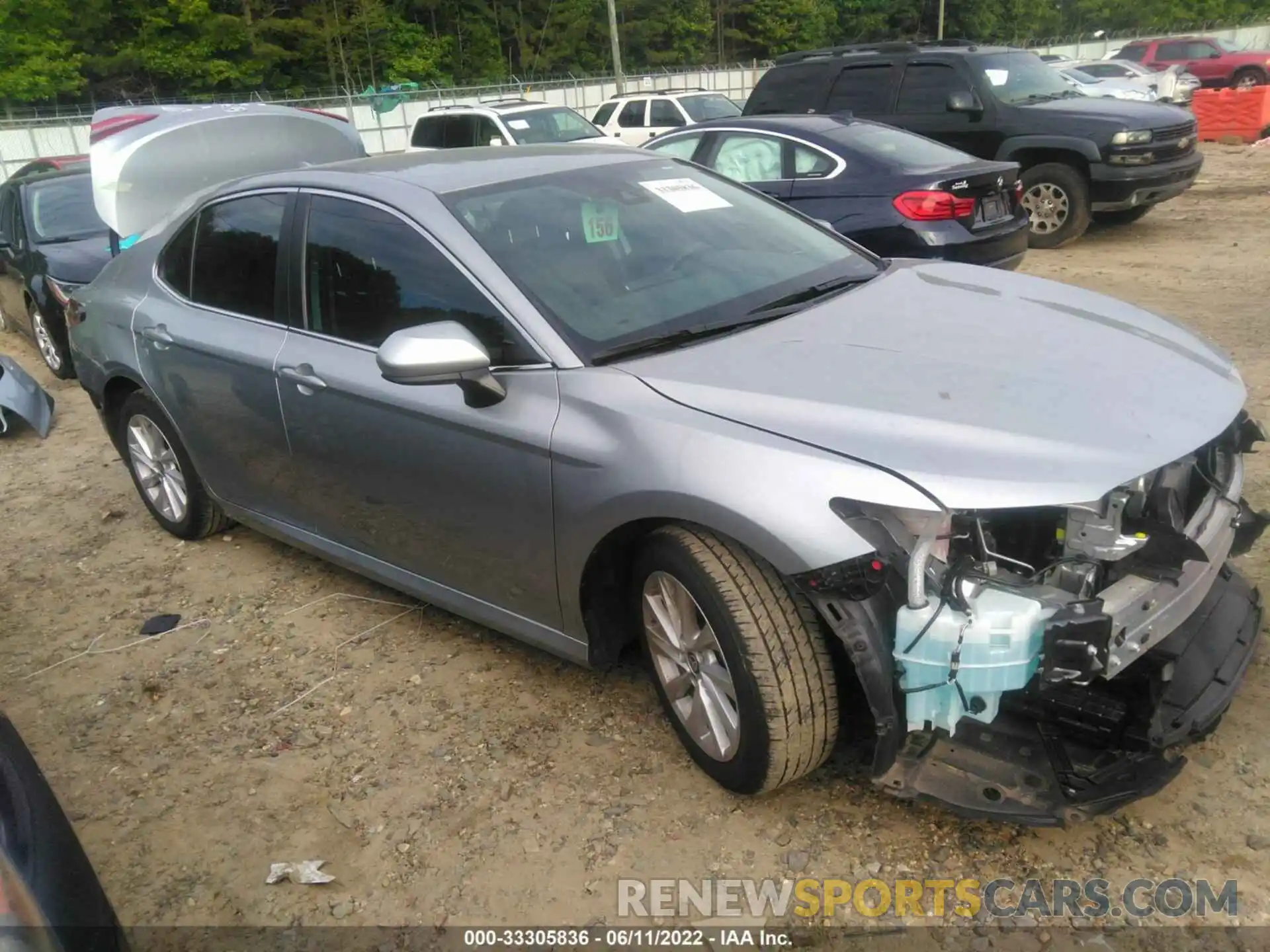 1 Photograph of a damaged car 4T1C11AK2MU610038 TOYOTA CAMRY 2021