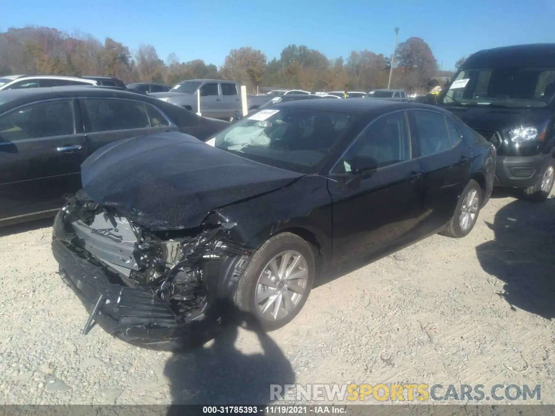 2 Photograph of a damaged car 4T1C11AK2MU615305 TOYOTA CAMRY 2021